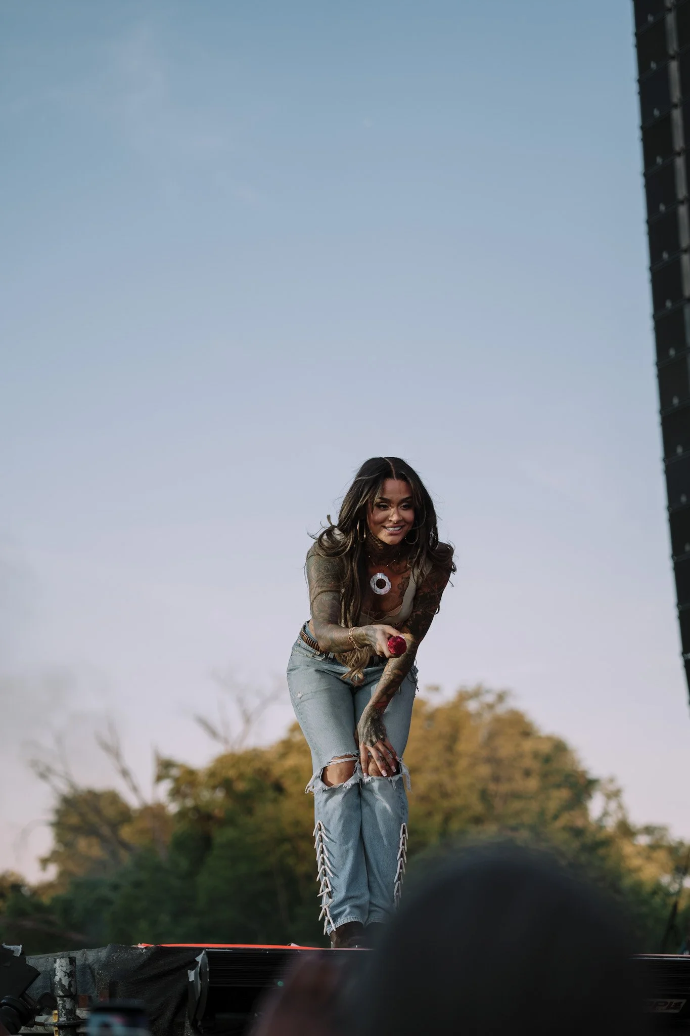 Kehlani performs at Roots Picnic 2026 in Philadelphia, PA. Photo by Kyle Claud / Kyle C Photography.