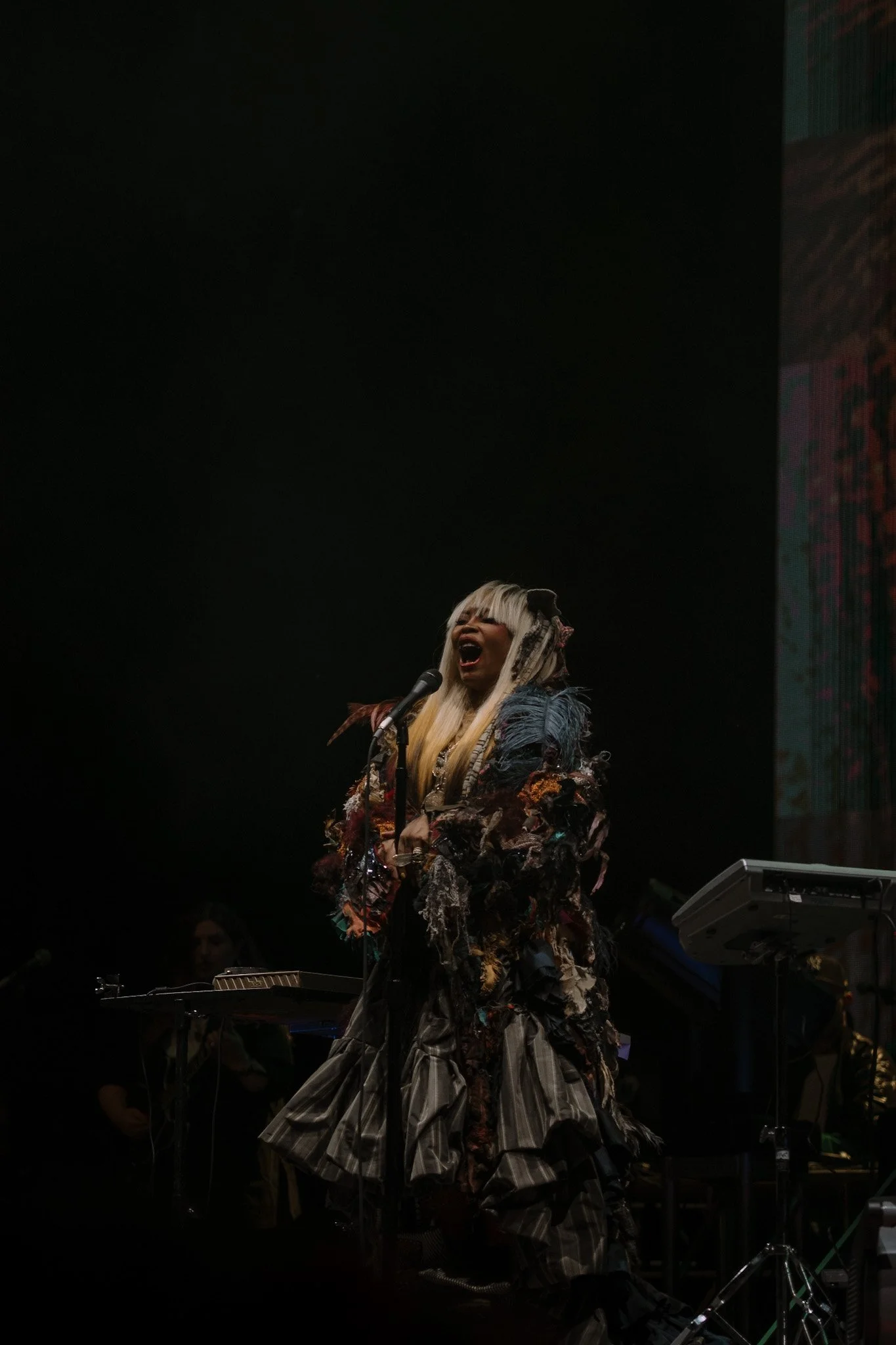 Erykah Badu performs at Roots Picnic 2026 in Philadelphia, PA. Photo by Kyle Claud / Kyle C Photography.