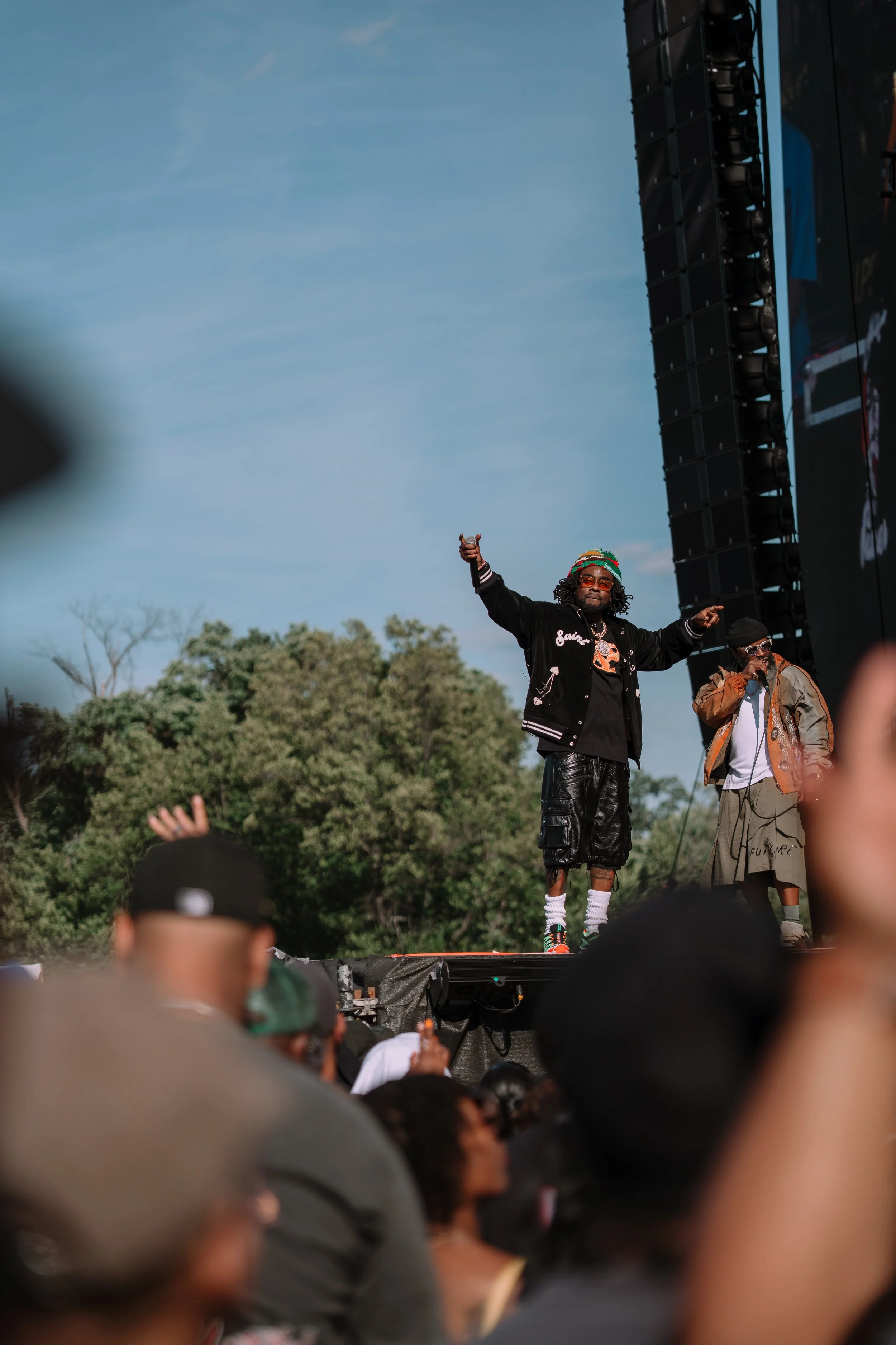 Wale performs at Roots Picnic 2026 in Philadelphia, PA. Photo by Kyle Claud / Kyle C Photography.