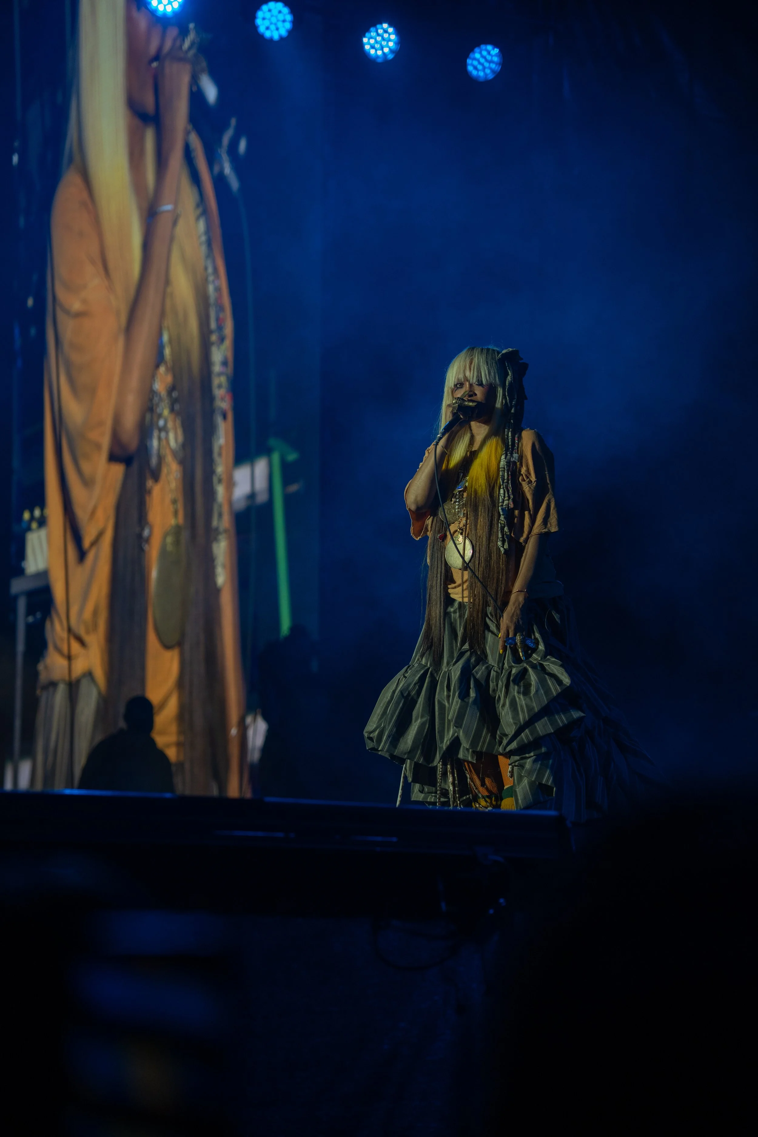 Erykah Badu performs at Roots Picnic 2026 in Philadelphia, PA. Photo by Kyle Claud / Kyle C Photography.