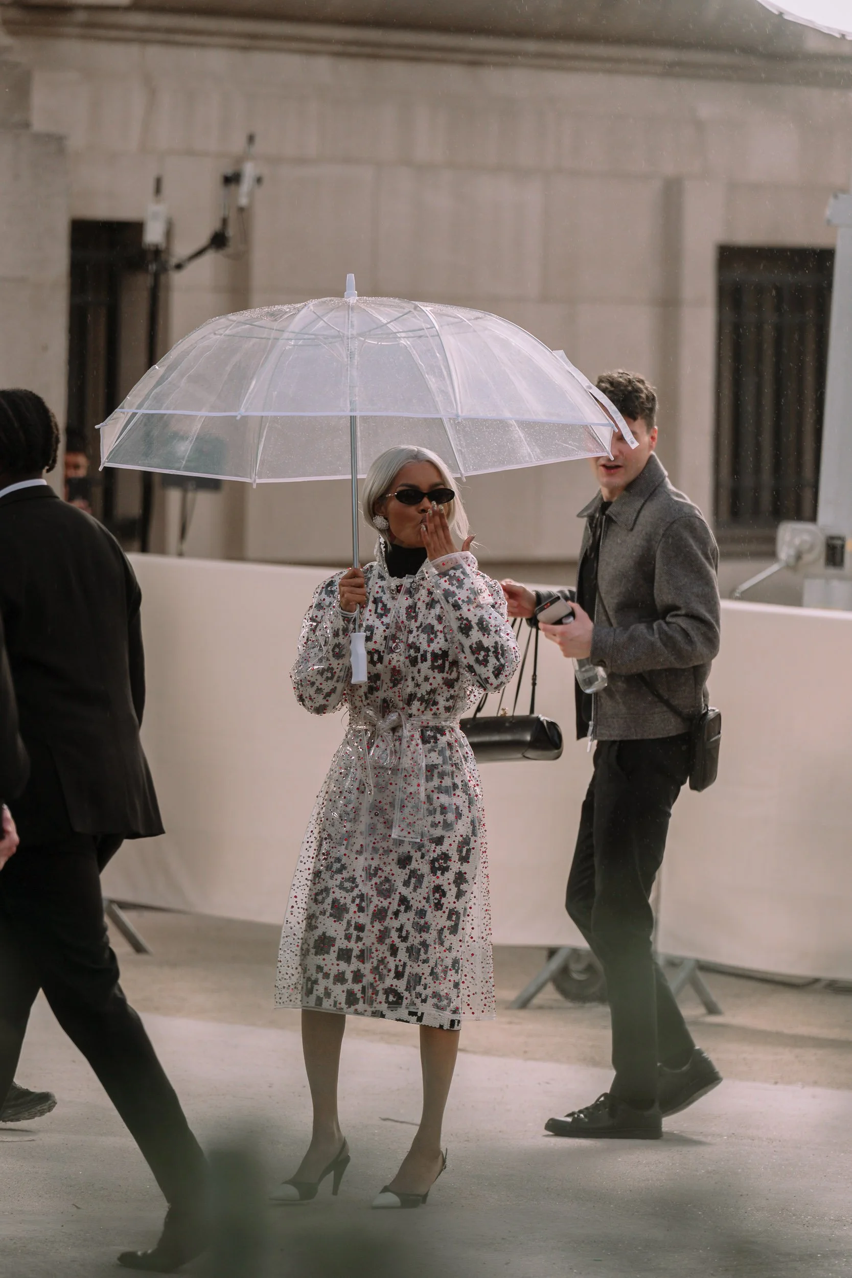 Teyana Taylor at Chanel Fall Winter 2026 Paris Fashion Week photographed by Kyle C Photography