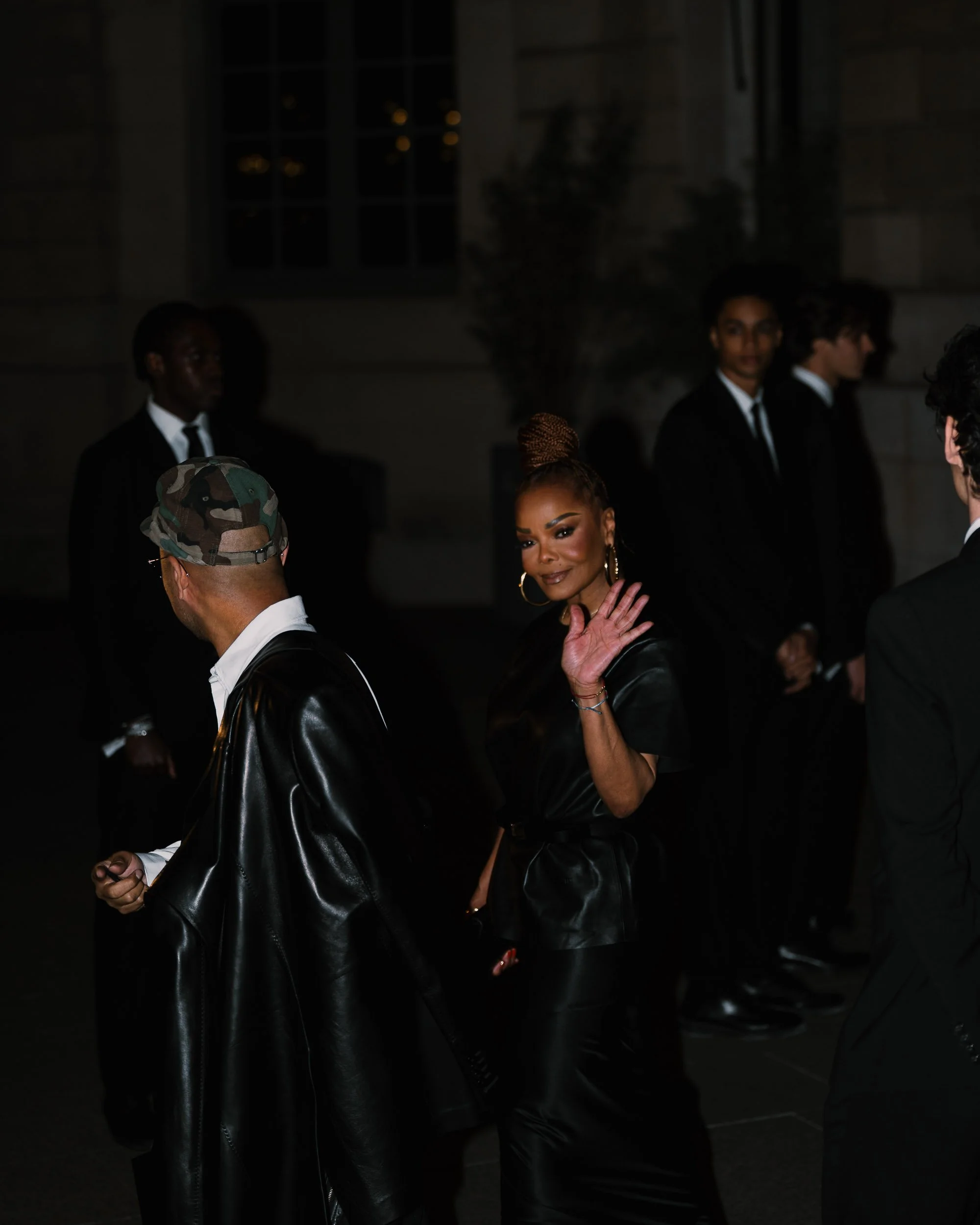 Janet Jackson at Tom Ford Spring Summer 2026 Paris Fashion Week photographed by Kyle C Photography