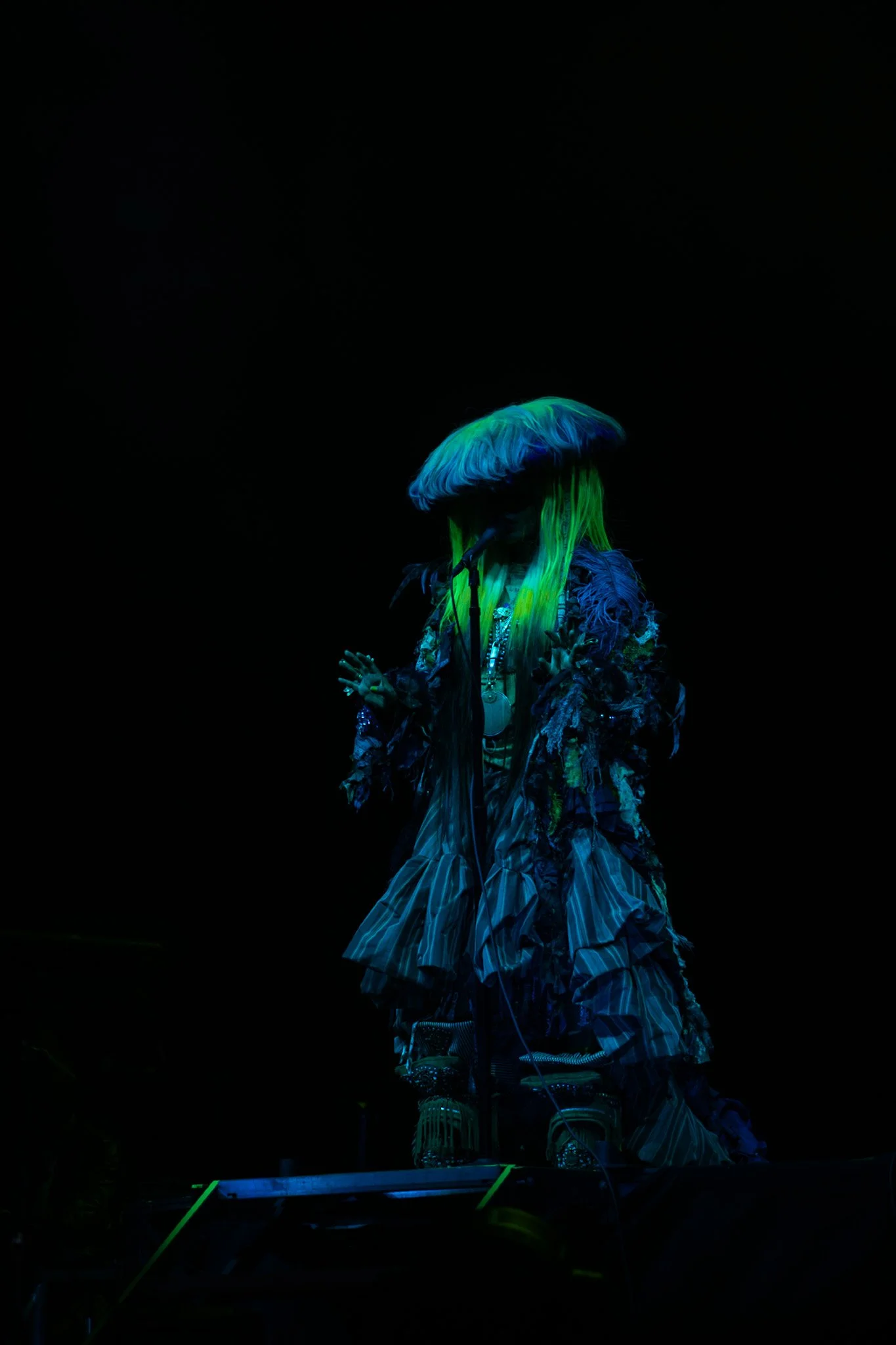 Erykah Badu performs at Roots Picnic 2026 in Philadelphia, PA. Photo by Kyle Claud / Kyle C Photography.