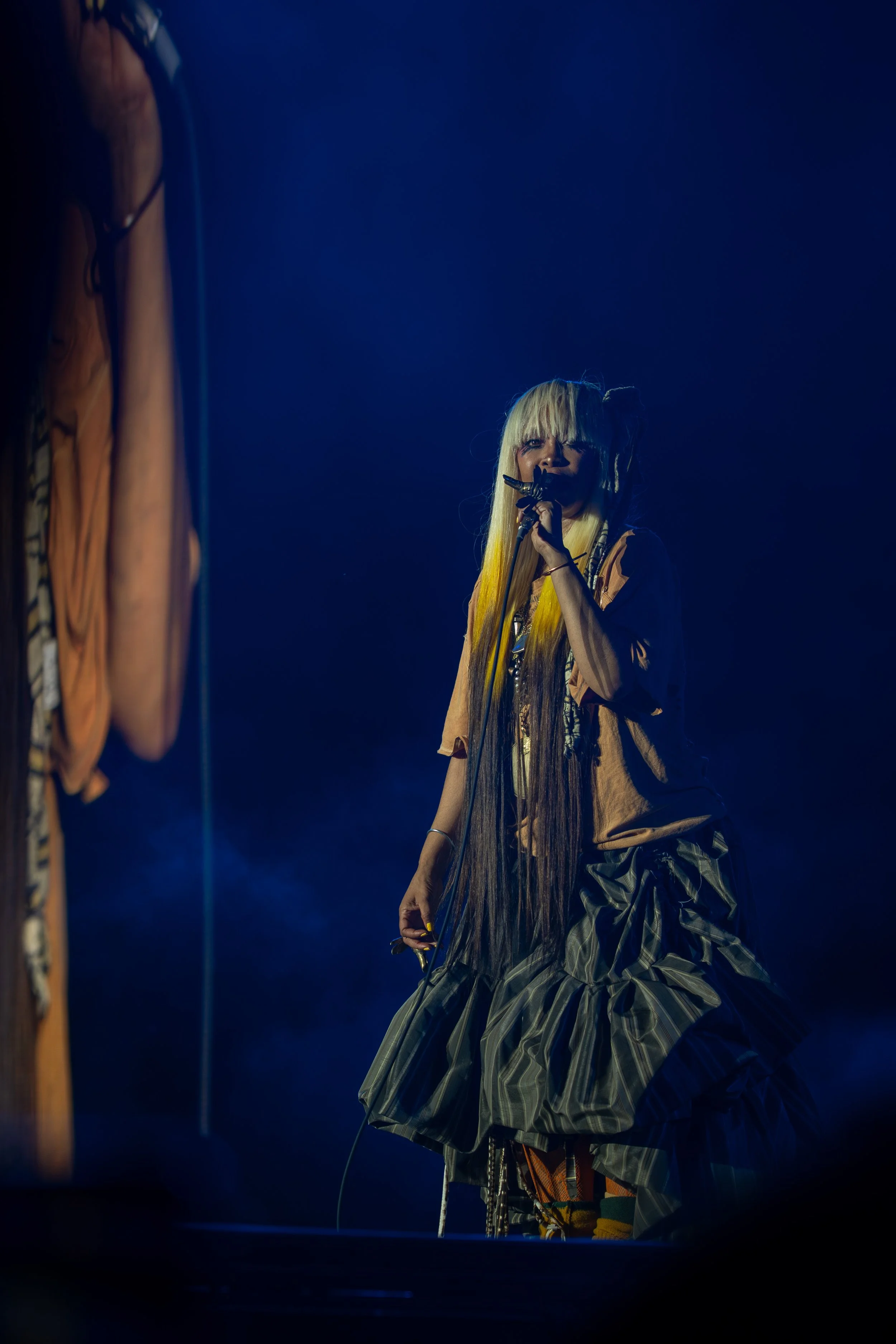 Erykah Badu performs at Roots Picnic 2026 in Philadelphia, PA. Photo by Kyle Claud / Kyle C Photography.