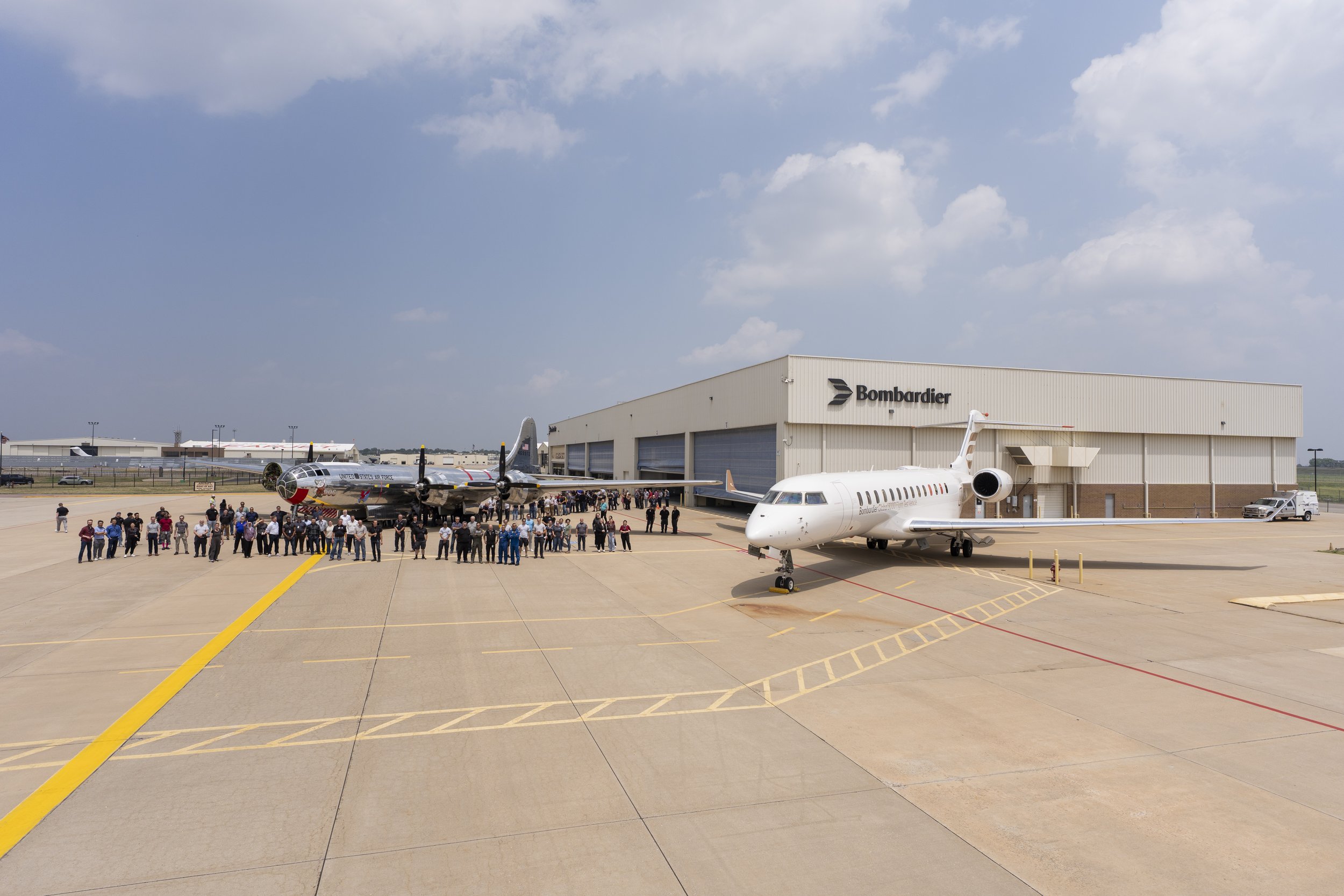 Bombardier’s compass rose calibrates ‘Doc’ warbird&nbsp;