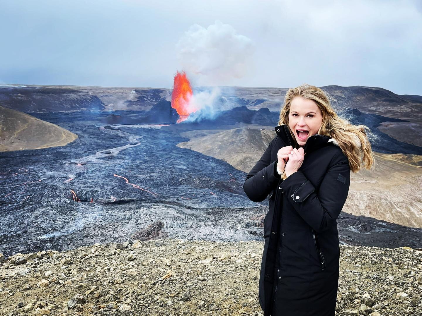 Volcanoes, Glaciers and Craters, OH MY!!! The majesty of Iceland has literally taken my breath away.🌋🧊🇮🇸