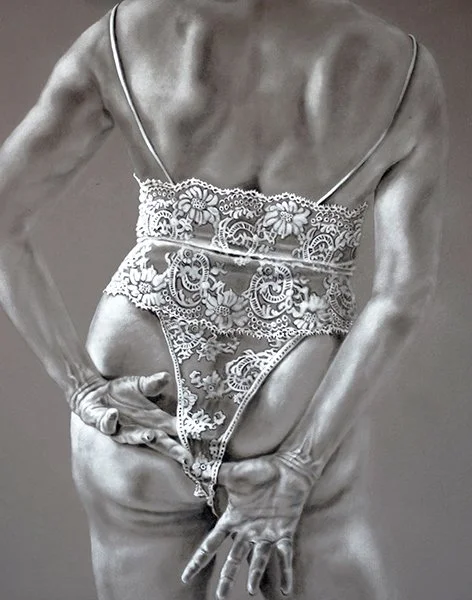 Stunning female oil paintings, Query, by Pamela Frankel Fiedler.  www.frankelfiedler.com
