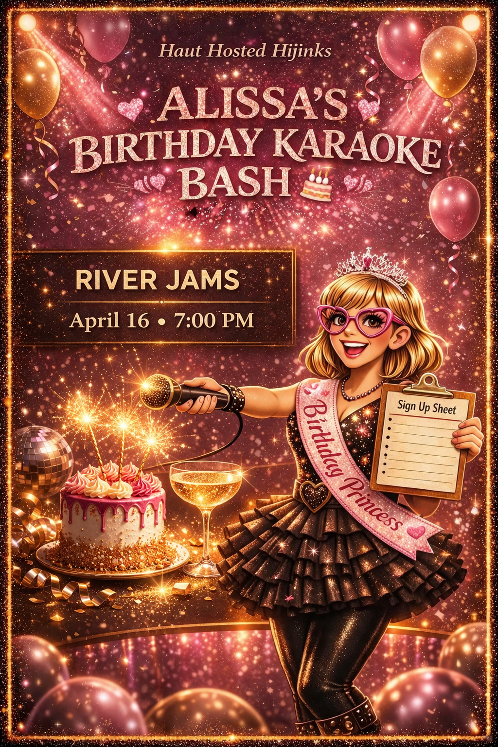 Birthday Karaoke Bash