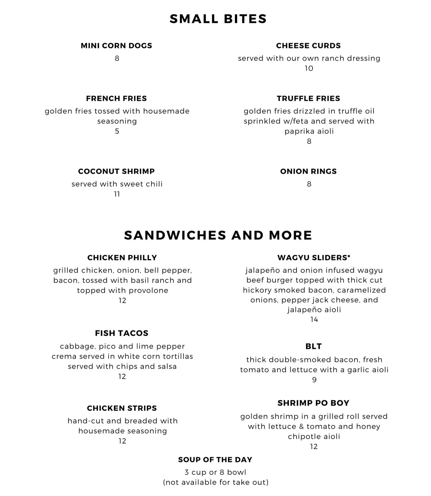 River Jams | Dinner