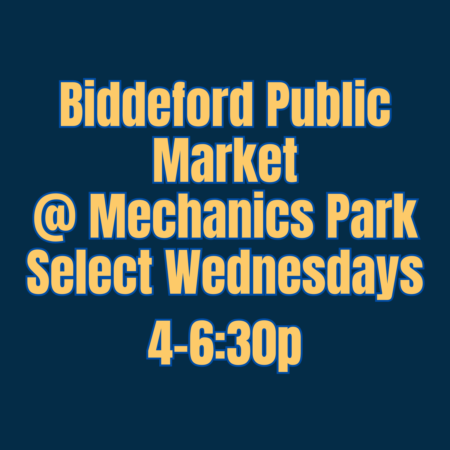 Biddeford Public Market