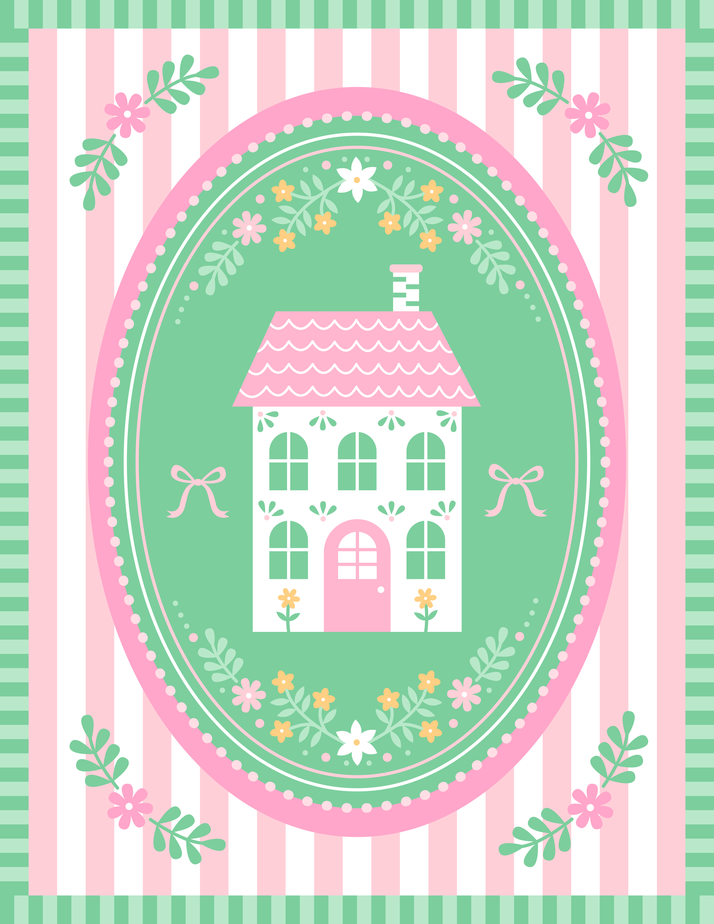 Cottage Garden_Cottage Garden House - Green and Pink.png