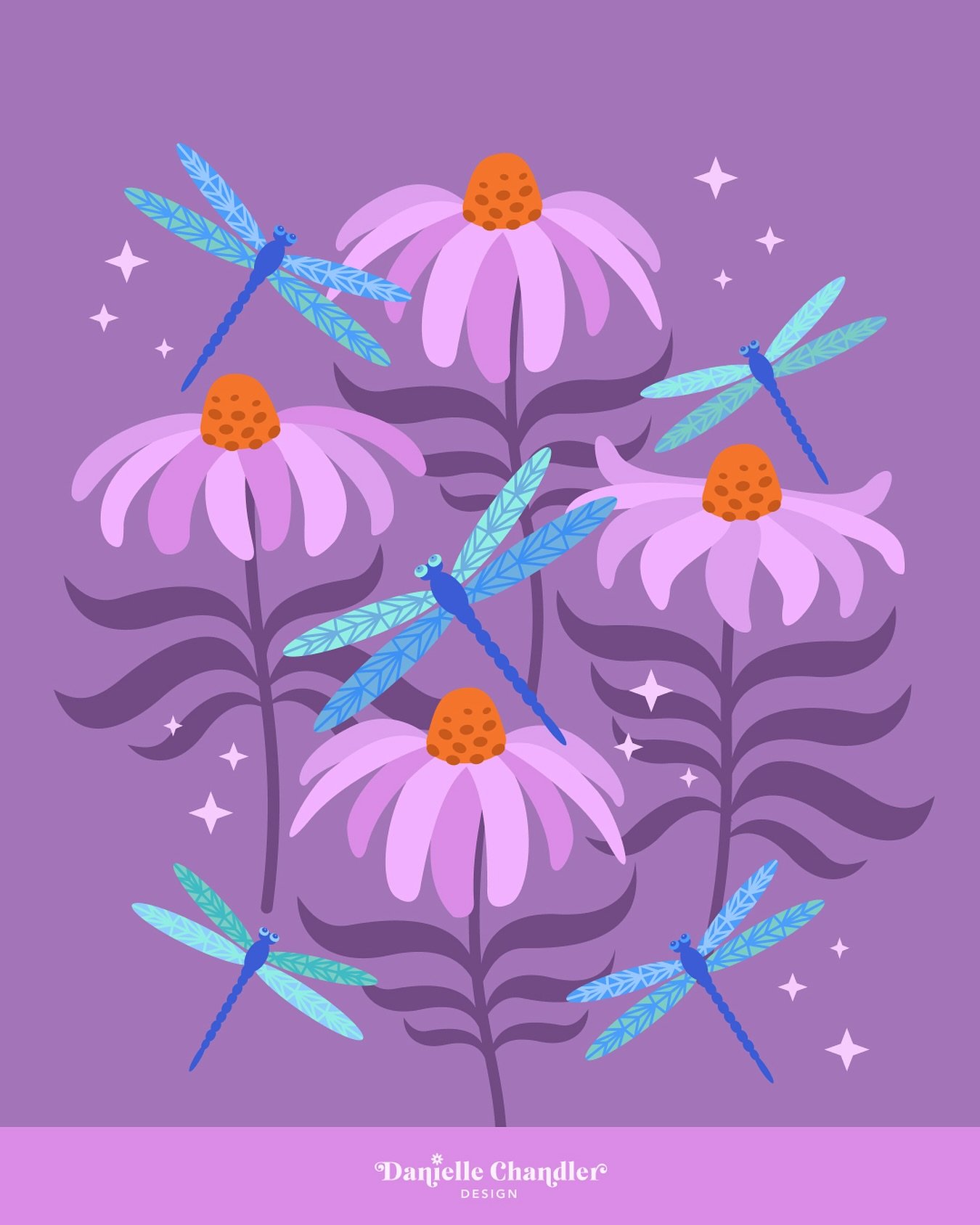 Dragonfly dreams ✨

This time of year is just the best for creative inspiration 🌸 So many beautiful flowers in the garden and cute little critter friends enjoying them!

Jumping into the #bugsinbloom2025 art challenge for the prompt Dragonfly + Cone