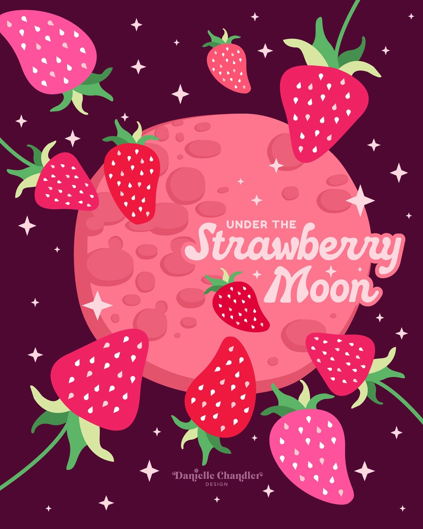🌕 🍓✨ A night under the Strawberry Moon

The Strawberry Moon is rising tonight &mdash; catch her in all her glowing glory around 9pm (depending on where you are)! ✨🌙

Despite the name, she&rsquo;s not that pink (and doesn&rsquo;t smell like strawbe