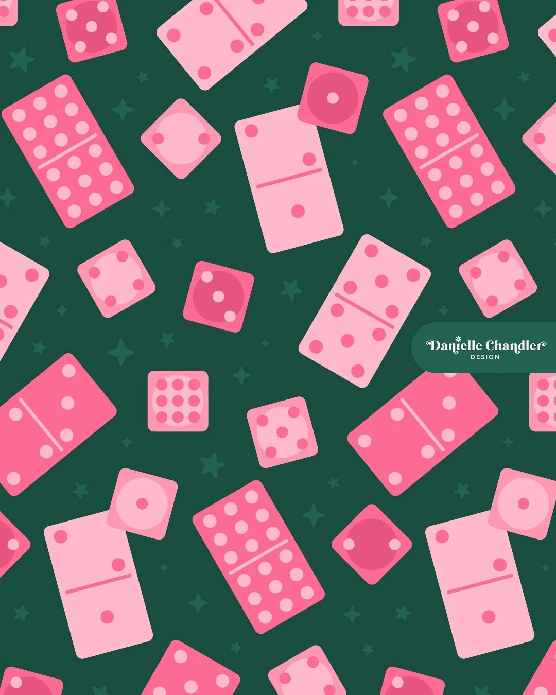 Wanna play a game?

I created a new mini collection with a game night theme! The first is this dominoes and dice pattern.

Which color way is your favorite?

[ surface pattern designer &bull; art licensing &bull; freelance illustrator &bull; cute vin