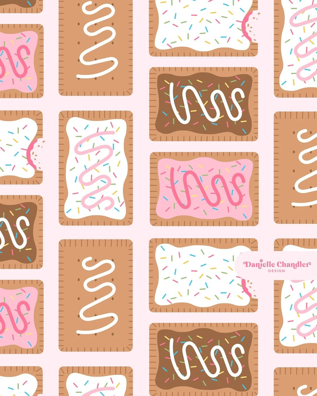 Pop it like it&rsquo;s hot 💖

A fun new pop tart pattern! A nostalgic sweet breakfast food that takes me back to childhood. Frosted with rainbow sprinkles and all the strawberry jam. And have you ever made homemade toaster pastries? Just delightful.