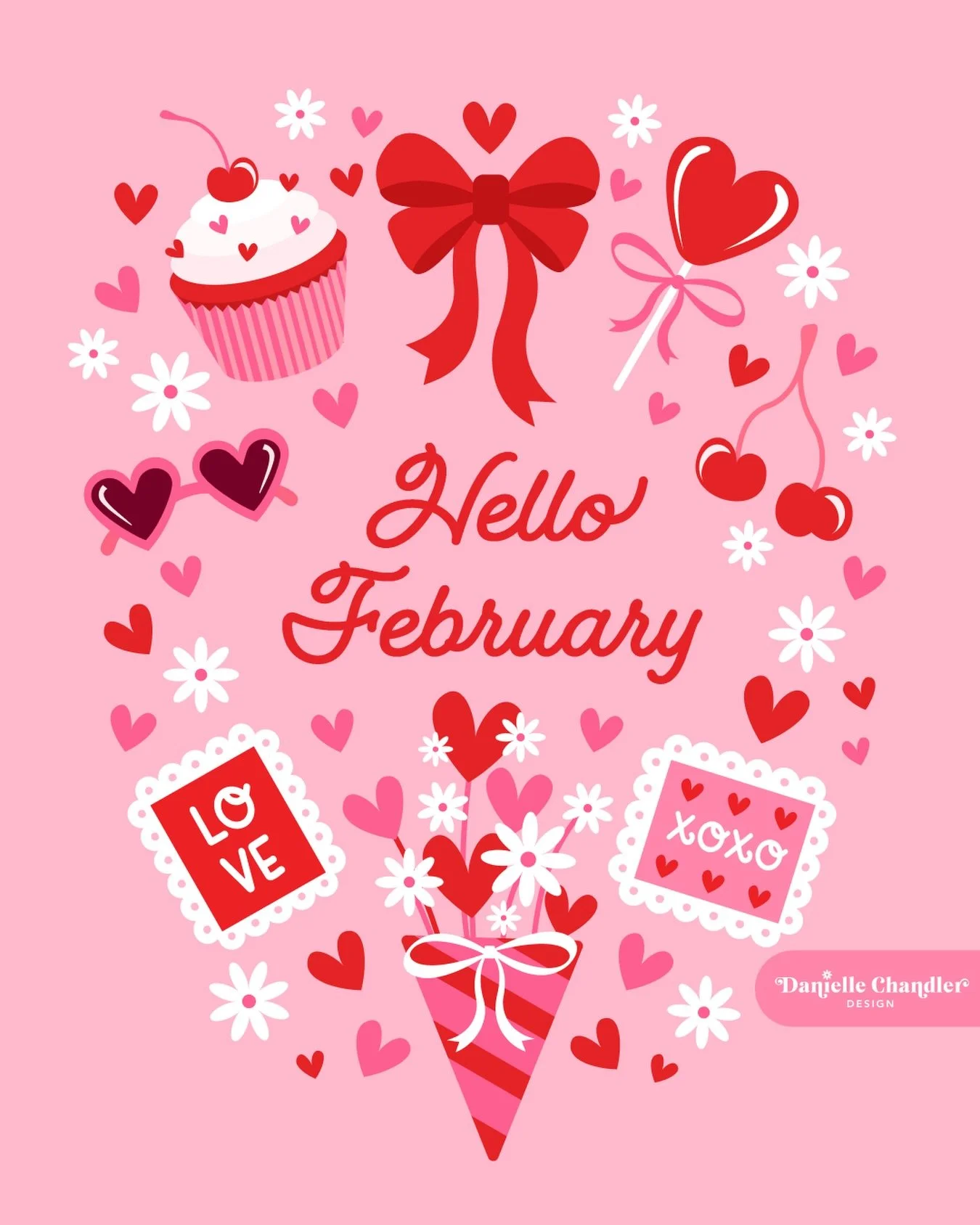 February is here! 💘💌

So happy that January is over! There&rsquo;s something about this month that is much more hopeful and happy. I&rsquo;m excited for all the Valentines Day art challenges happening this month, including the one I&rsquo;m co-host