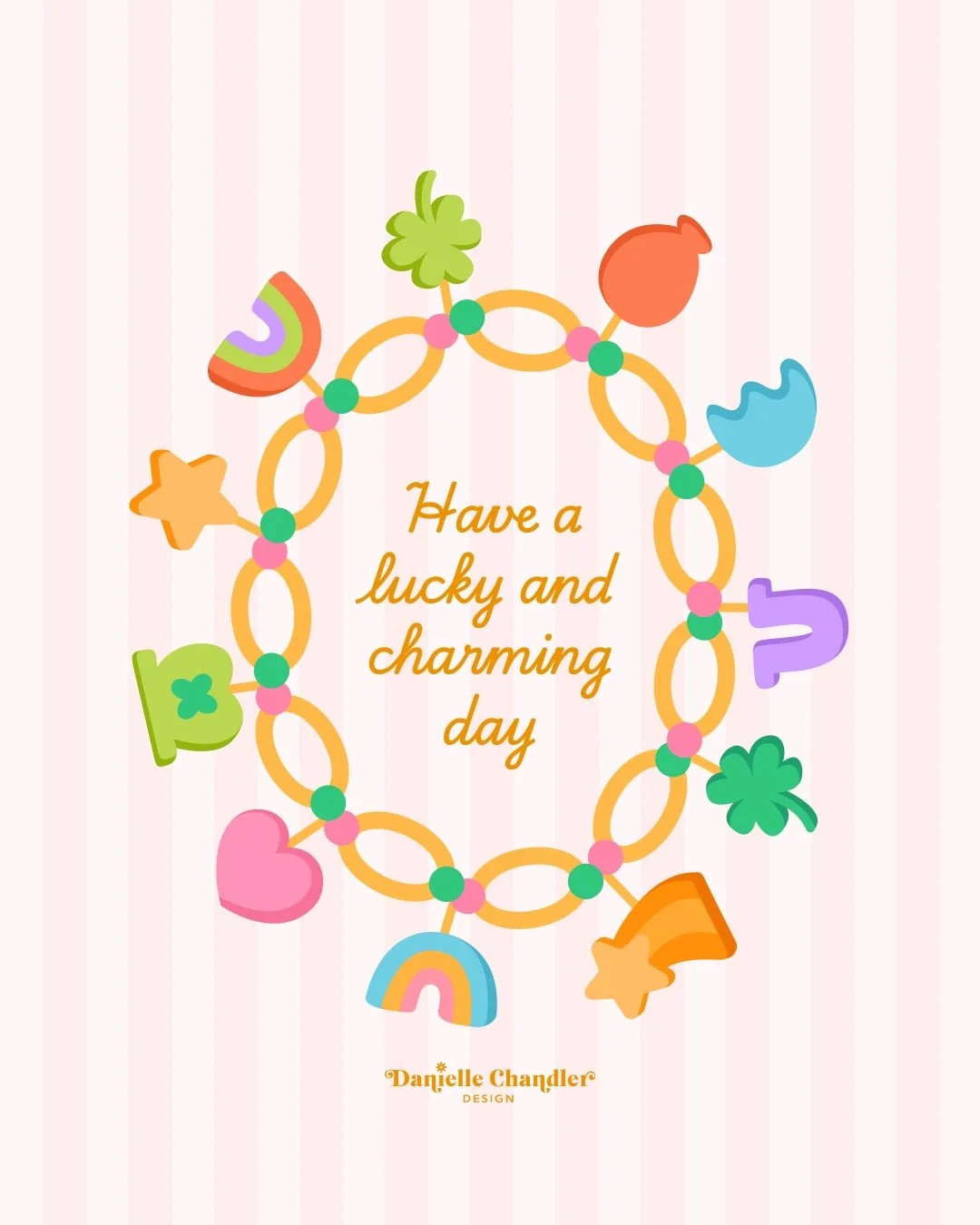 Have a lucky and charming day! 🍀🌈💖

Happy St. Patrick&rsquo;s Day! Here&rsquo;s some cute art to celebrate. Anyone else wish this bracelet was real? I&rsquo;m loving cute and colorful jewelry lately.