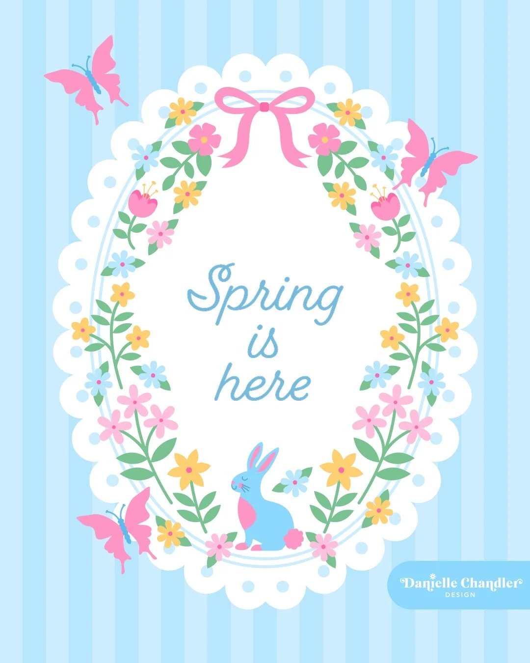 Spring is finally here! 🌷🌼🐇🦋

I&rsquo;m so excited for all the flowers and bees and butterflies in my garden, the sweet birds singing in the morning, the frogs and crickets in the evenings, and longer and sunnier days. It&rsquo;s just such a magi