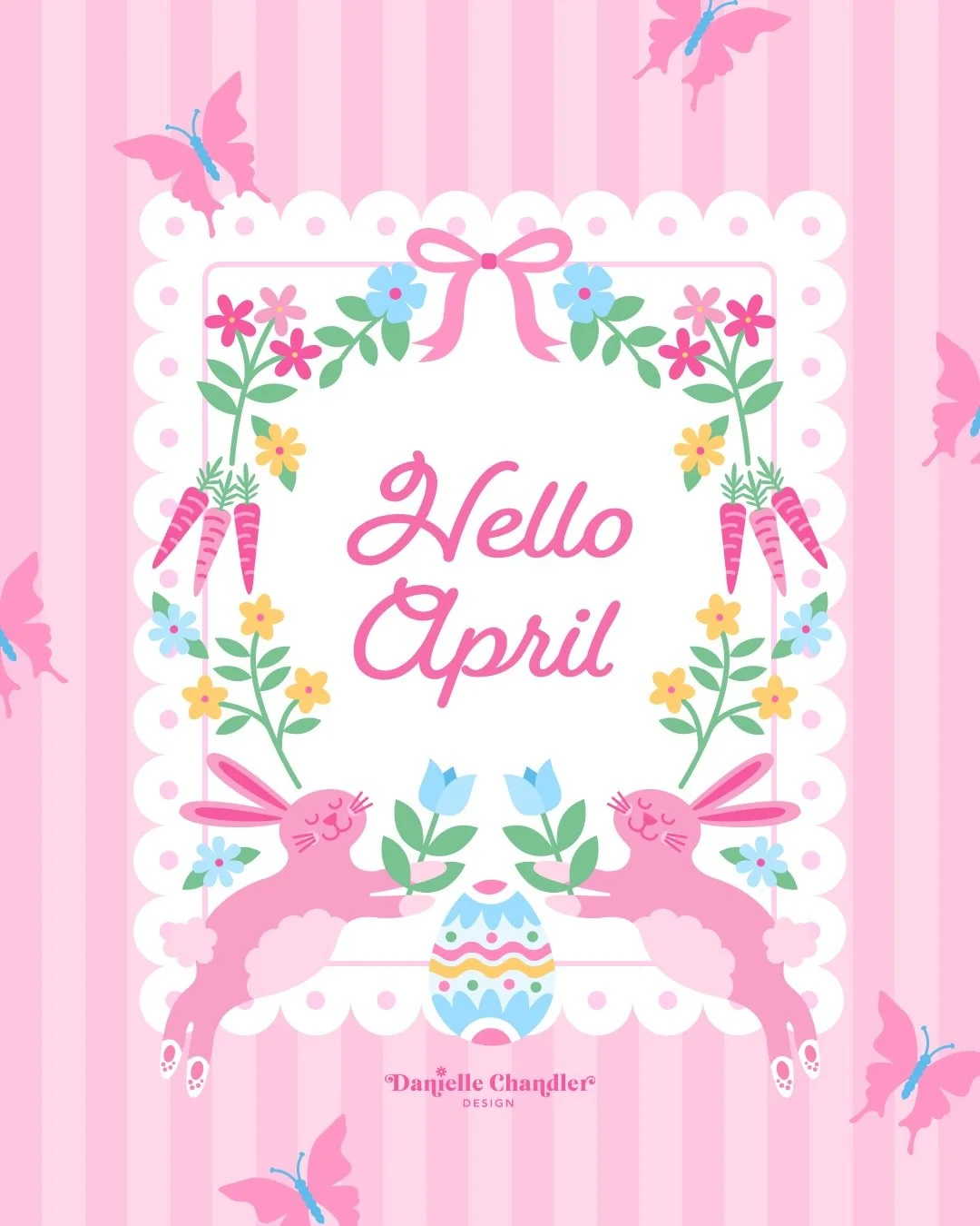 Hello April! 🌷🌸☀️🦋🐇☔️

A new month is here, full of beauty and possibilities! May your days be filled with sunshine and flowers and all the inspiring things. 💖