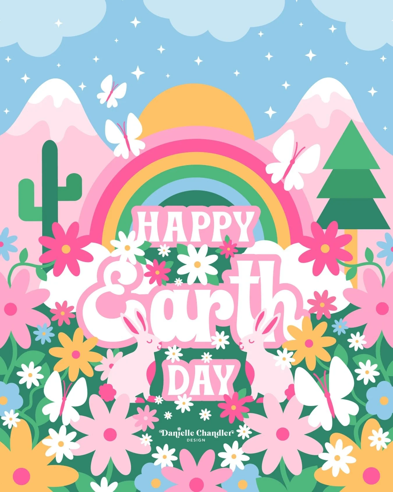 Happy Earth Day! 🌍🌼🌈💖🦋🌿