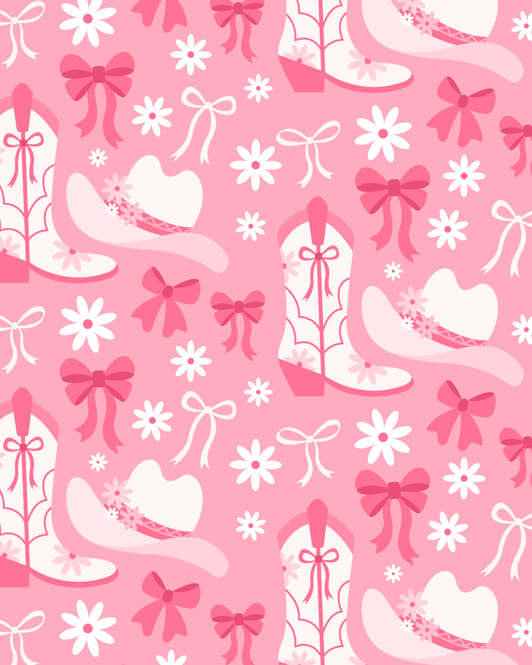 Coquette Bow Cowgirl Pattern - 7.png