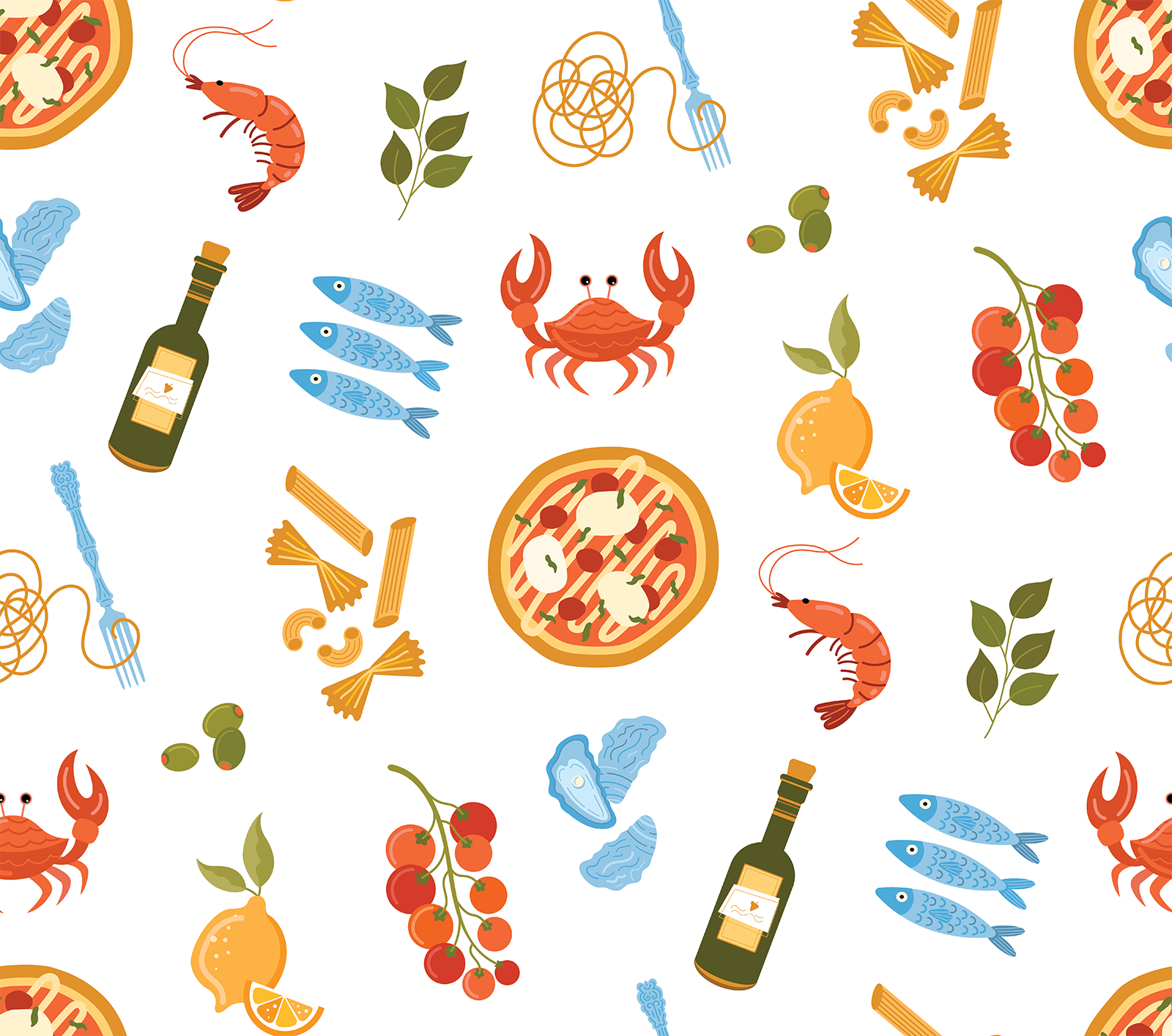 La-Dolce-Vita-Italian-Mediterranean-Summer-Food---White-Background.png
