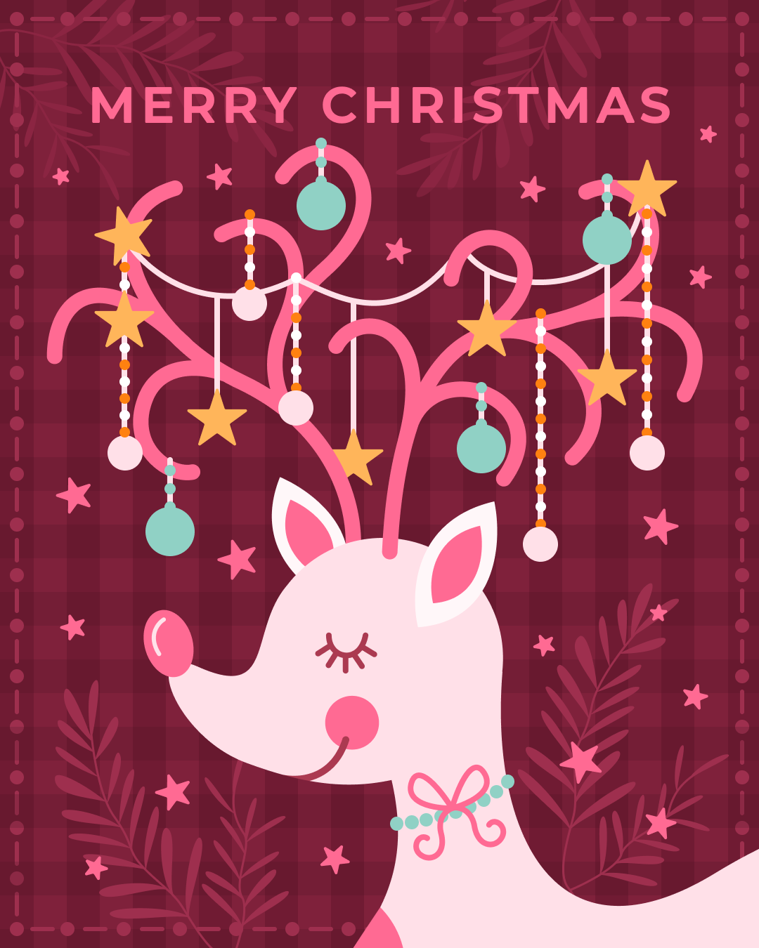 Whimsical Christmas Reindeer.png