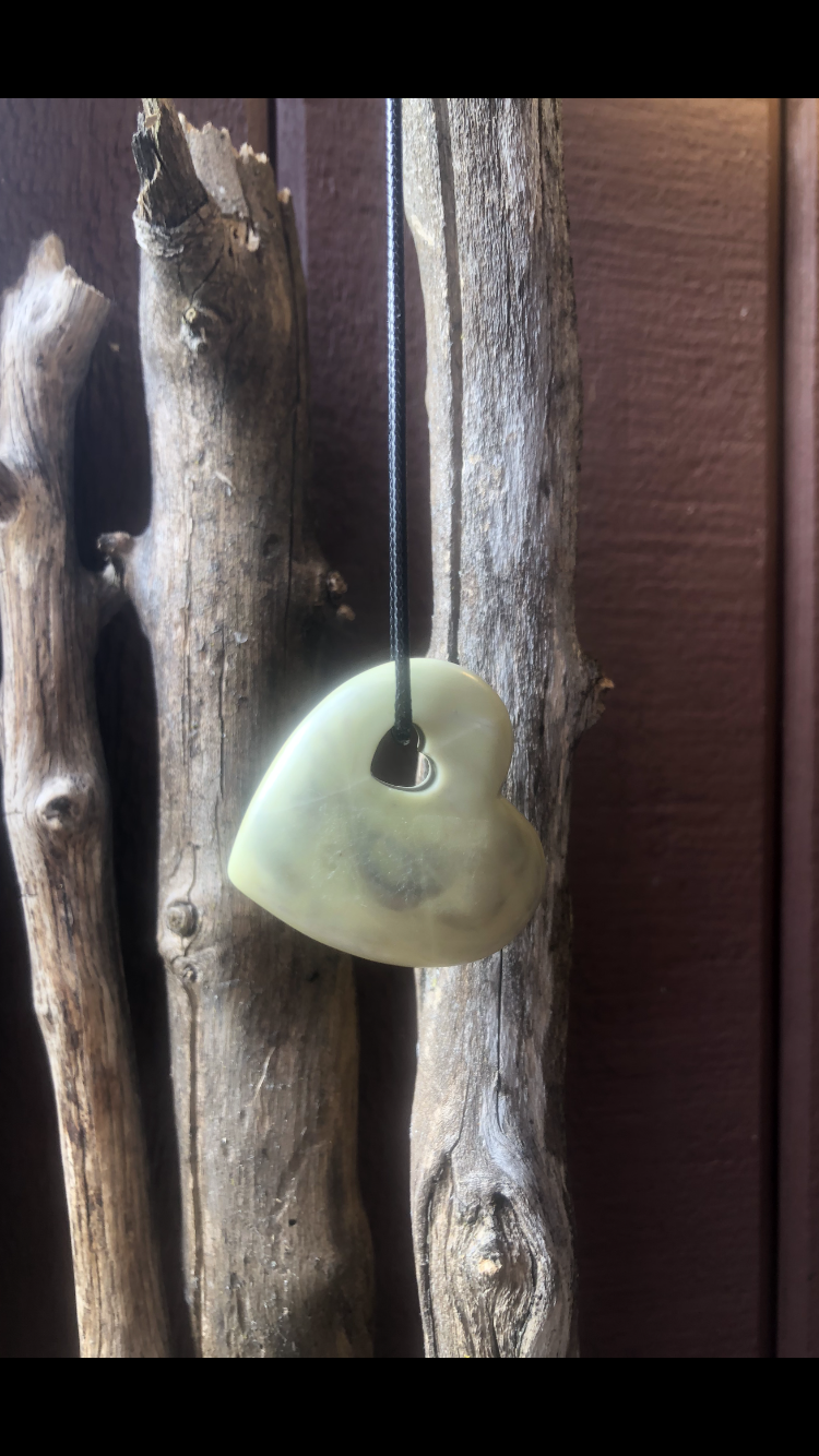 Infinite Crystal Stone Heart ♥ With Heart Cut Out