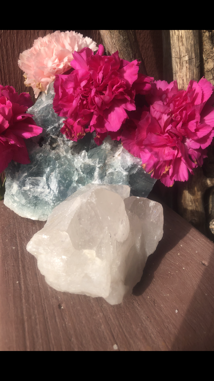Clear Quartz Crystal Cluster #6