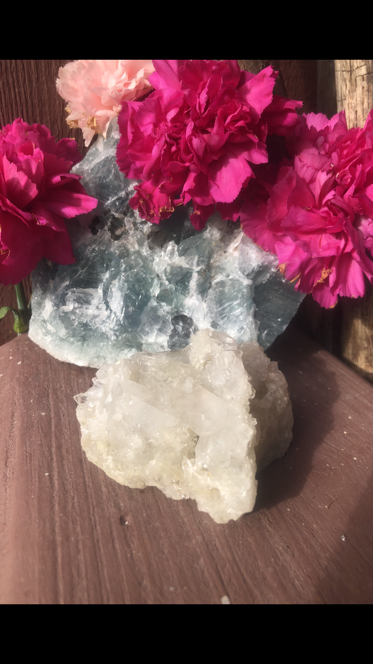 Clear Quartz Crystal Cluster #7