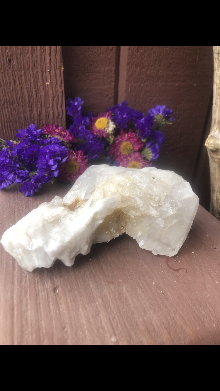 Clear Quartz Crystal Cluster #4