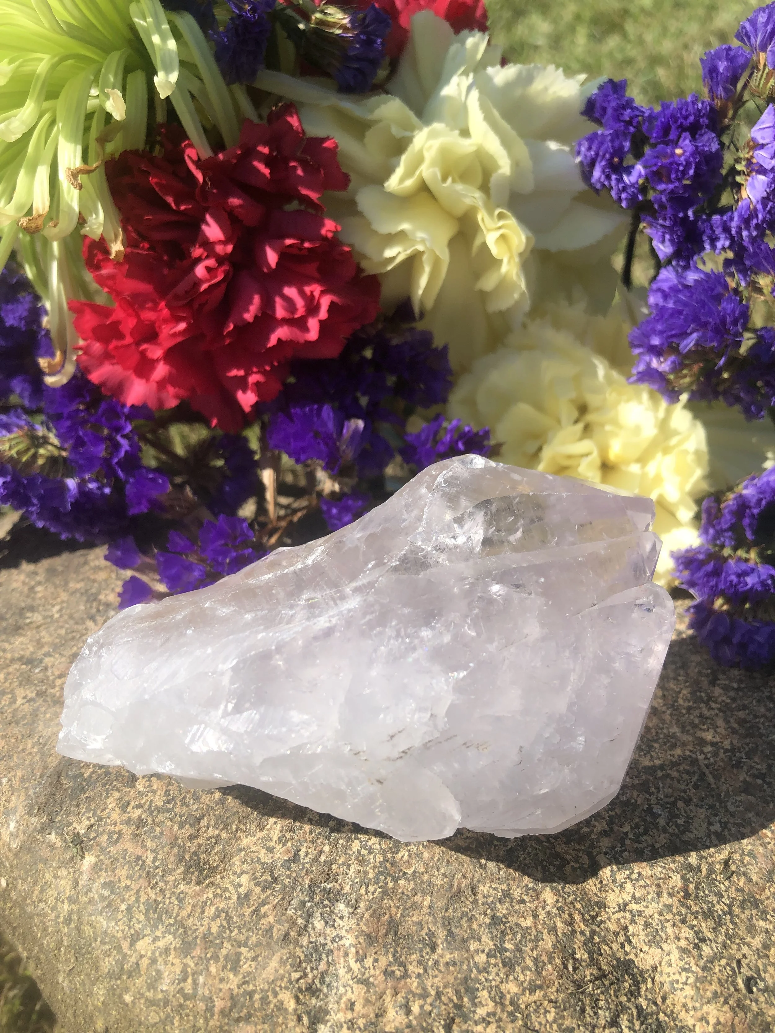 Large Natural Amethyst Point #1