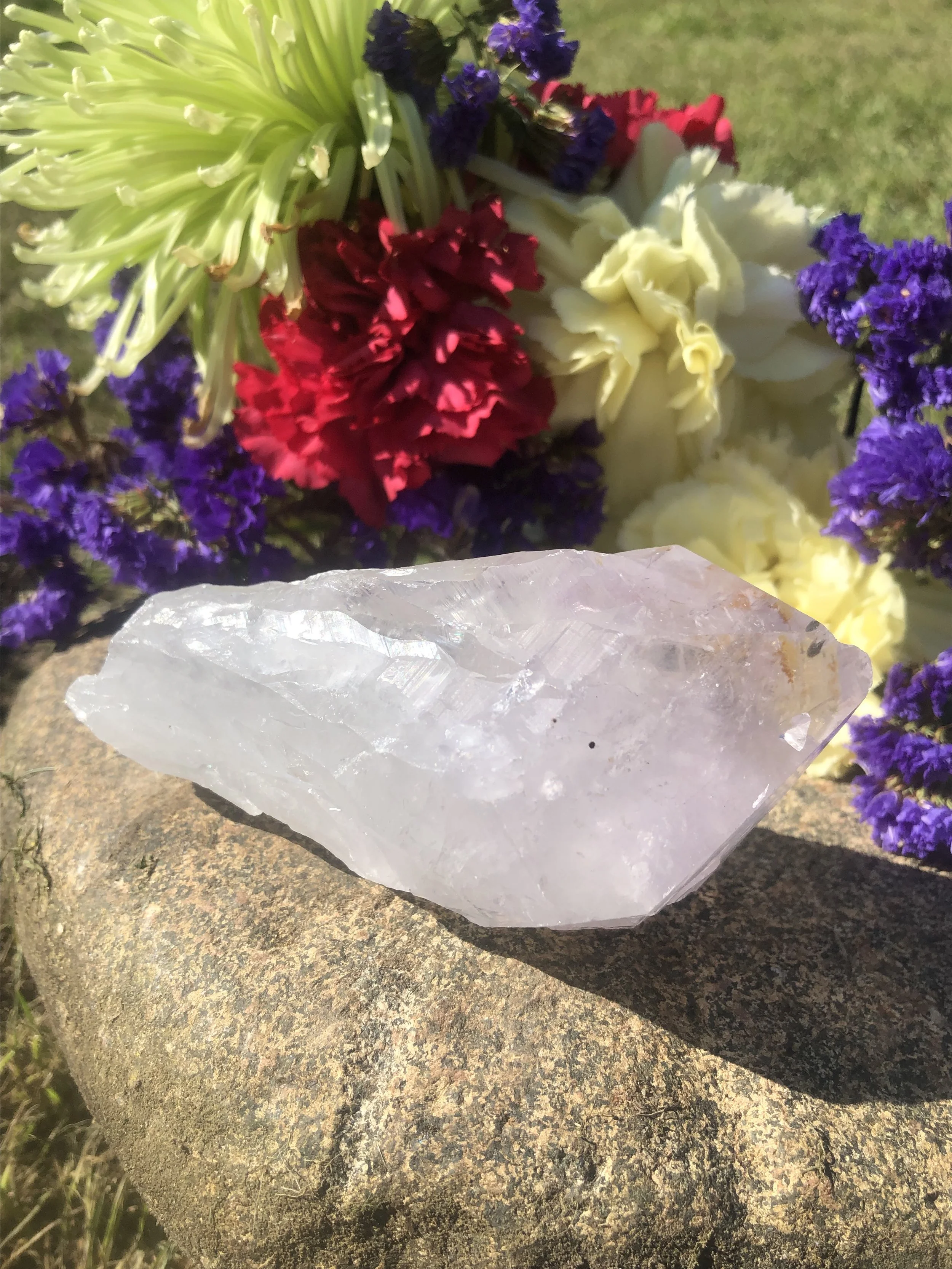 Large Natural Amethyst Point #2