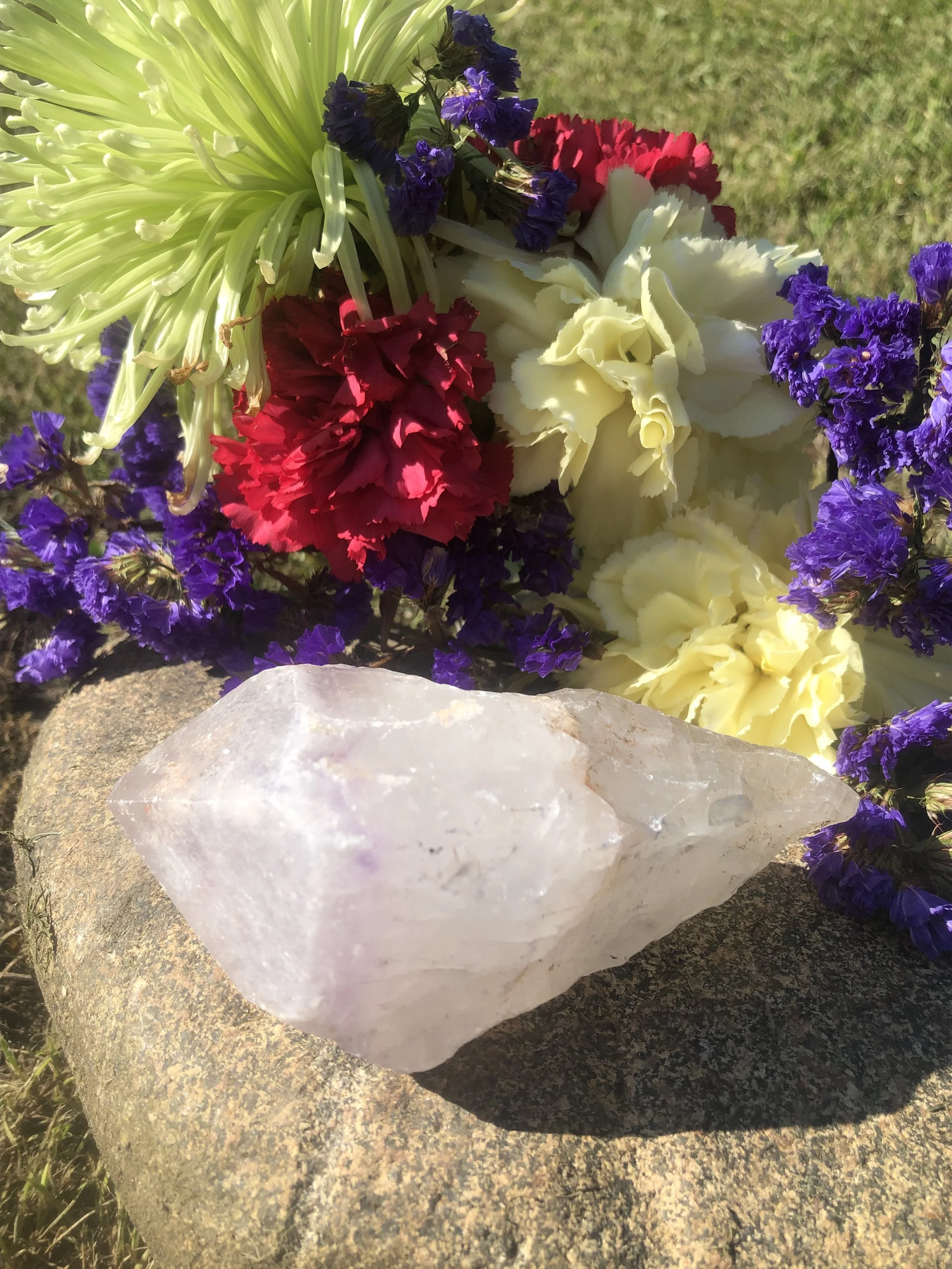 Large Natural Amethyst Point #3