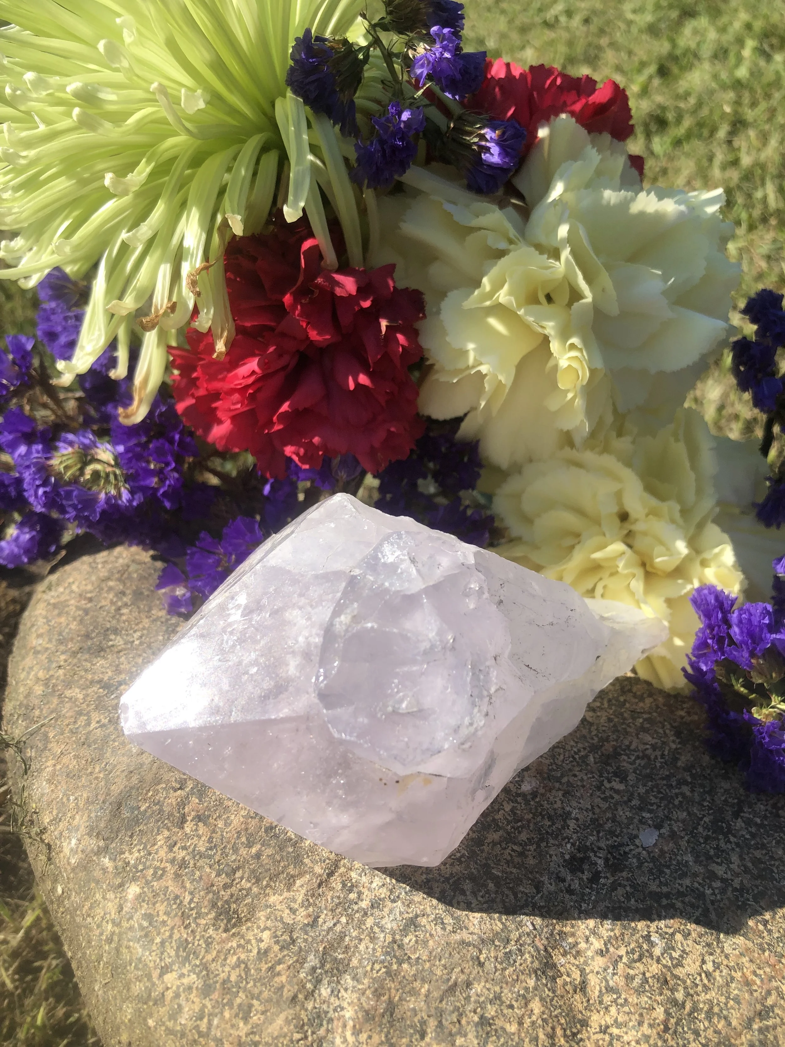 Large Natural Amethyst Point #8