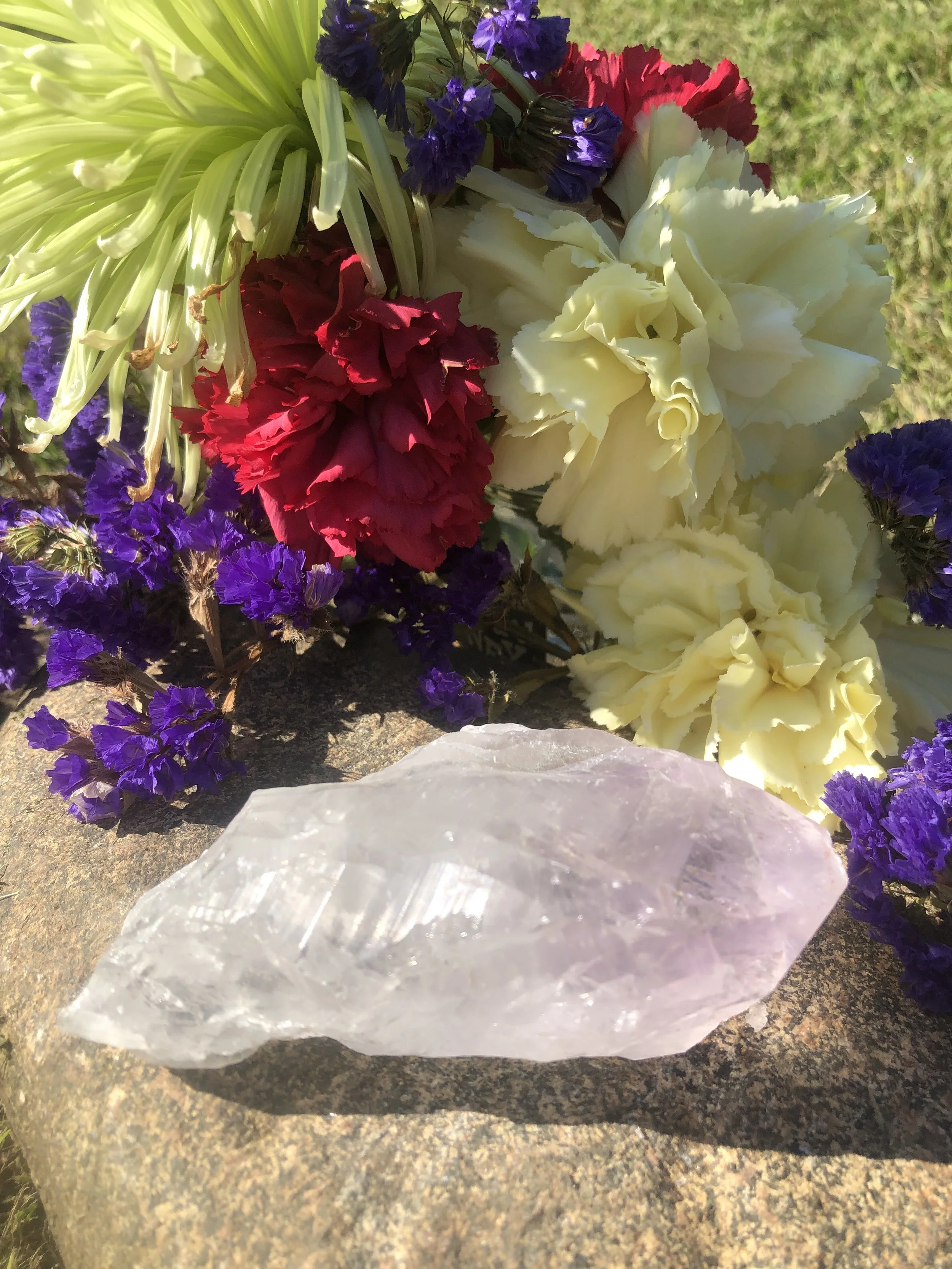 Large Natural Amethyst Point #12