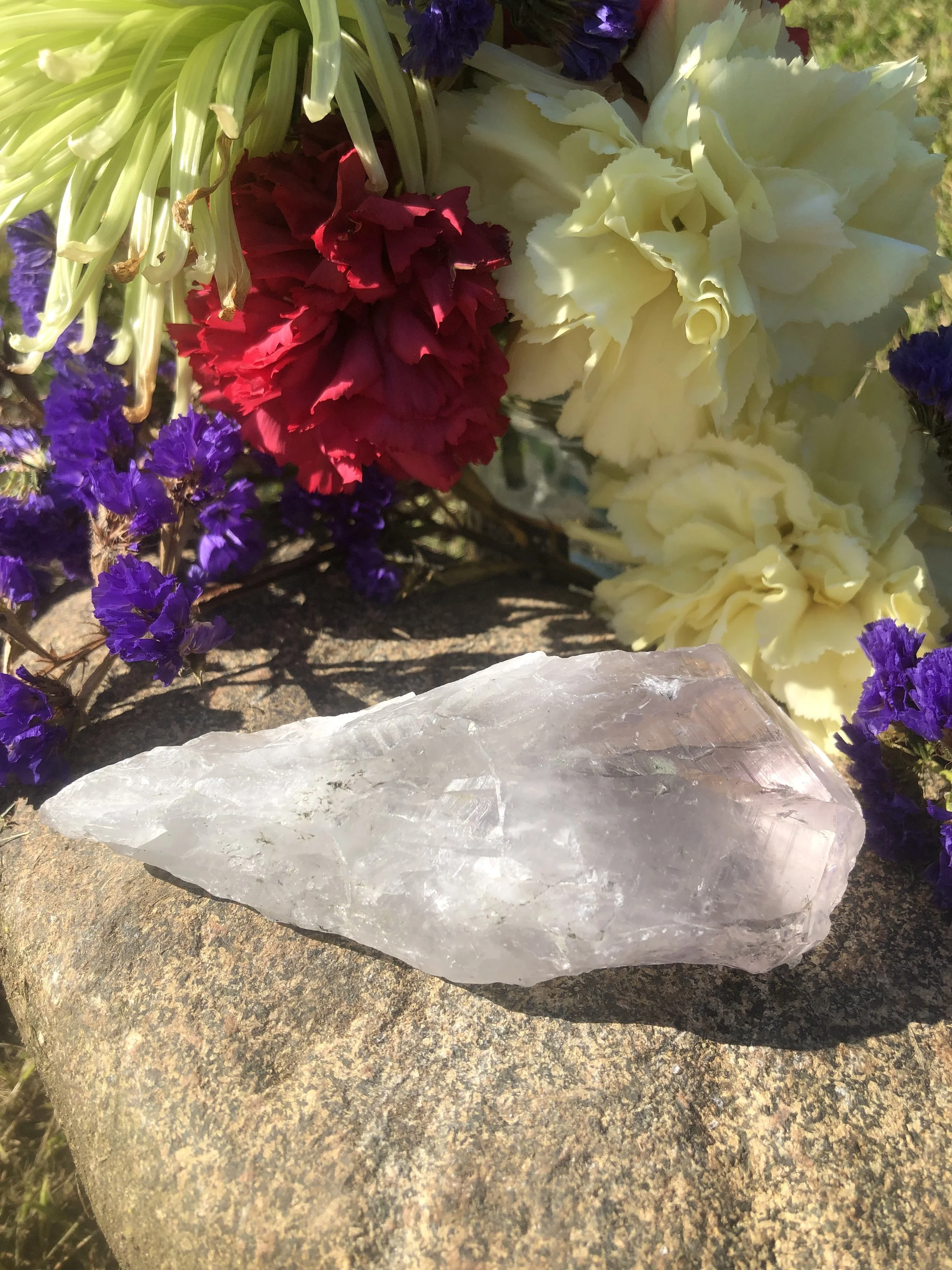 Large Natural Amethyst Point #16