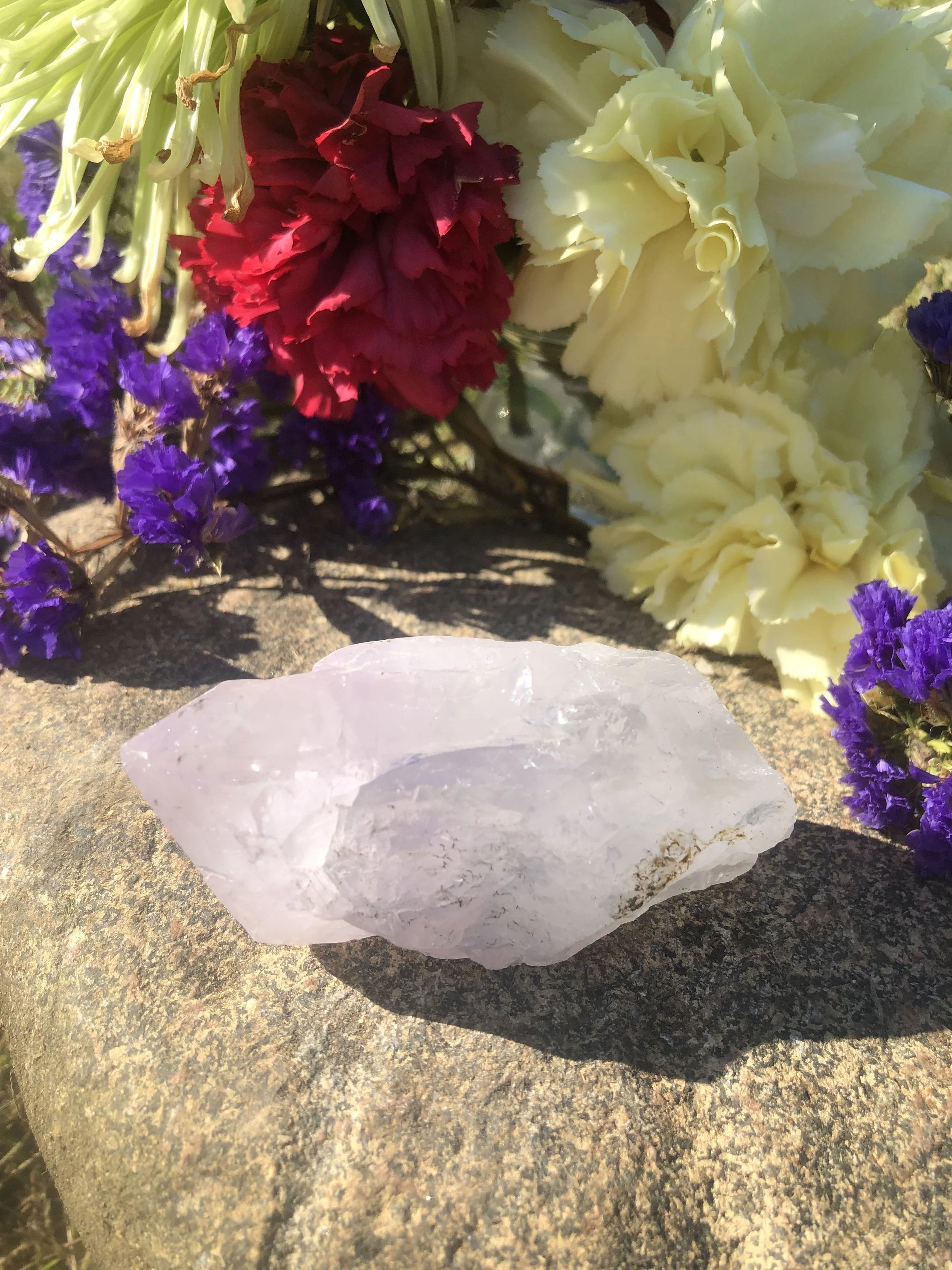 Large Natural Amethyst Point #20