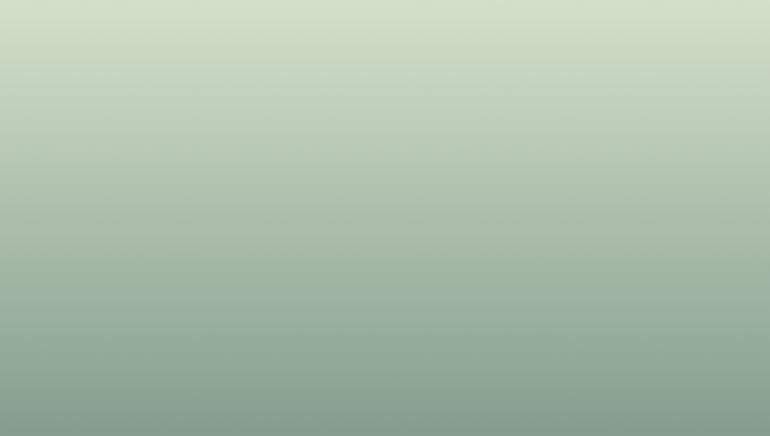 A blurred gradient background with shades of light green and gray.