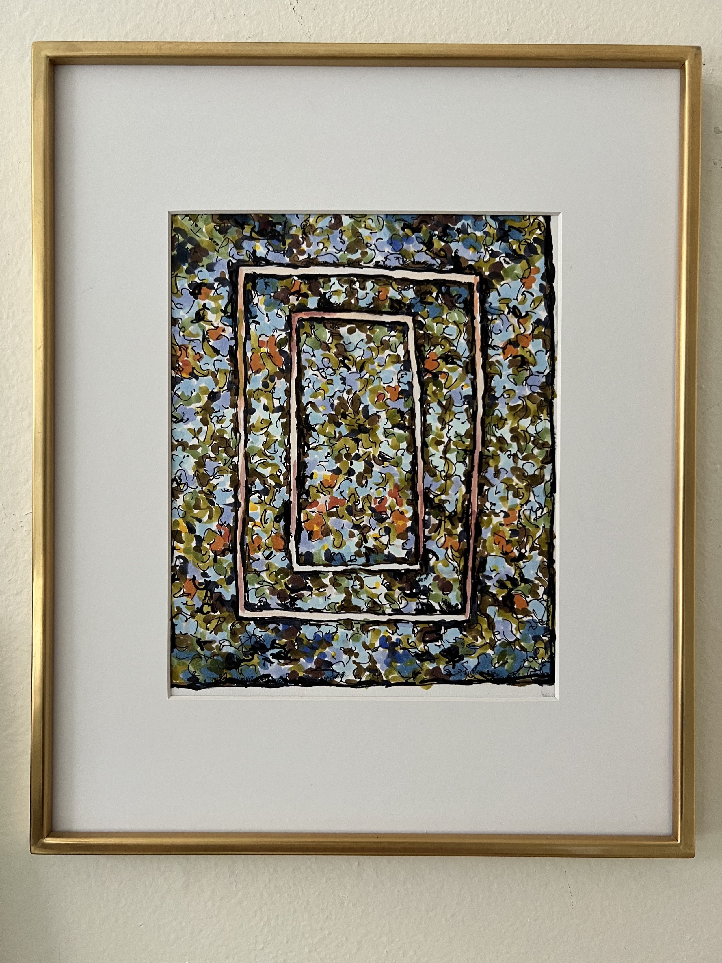2. framed Paper study_original art_Joon Tajadod_the artist_2024.jpg
