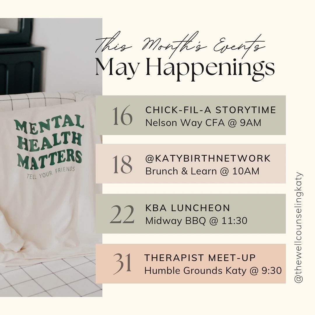 We&rsquo;re so excited to be out &amp; about for #mentalhealthawarenessmonth 💚

Let us know where we&rsquo;ll see you, Katy!!