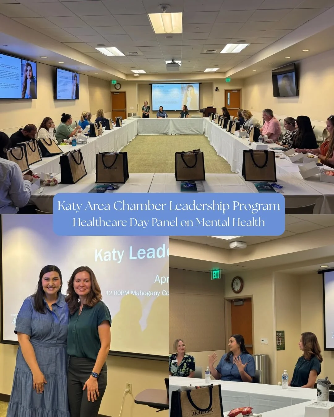 Our co-founder, Carly Kirk, had the honor of sitting on a panel for the @katyareachamber Leadership Program, speaking about the state of mental and behavioral health in our community❤️

We talked about the pressures families are facing, the gaps in o