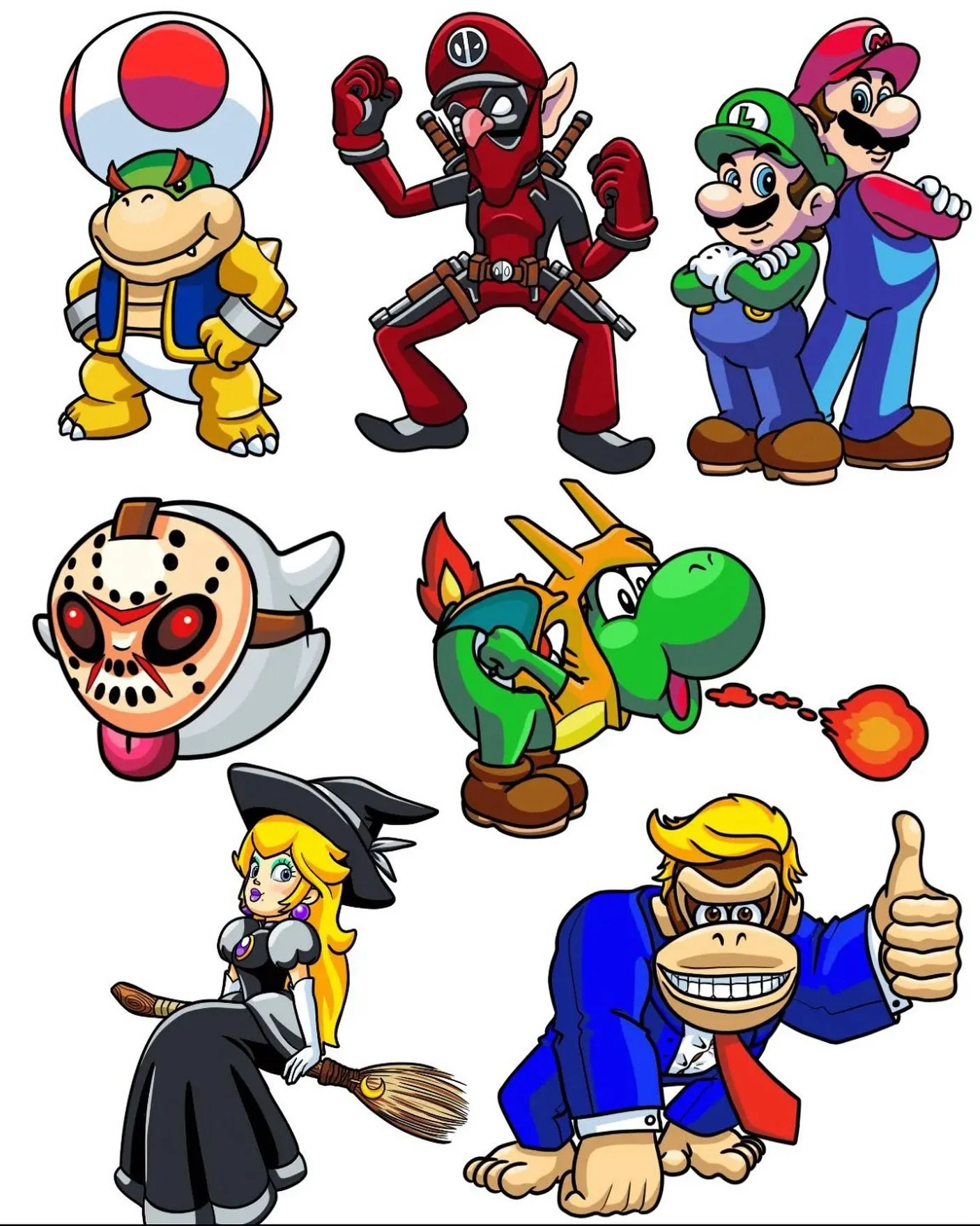 Hey you guyyyyys! @mattschiel_tattoos has some SUPER fun Halloween Mario flash up for grabs! He also has some availability this week and next for you to snag one of these fun designs! 🍄🎃⭐️

Shoot us an email at mattdoestattoos@gmail.com to book you