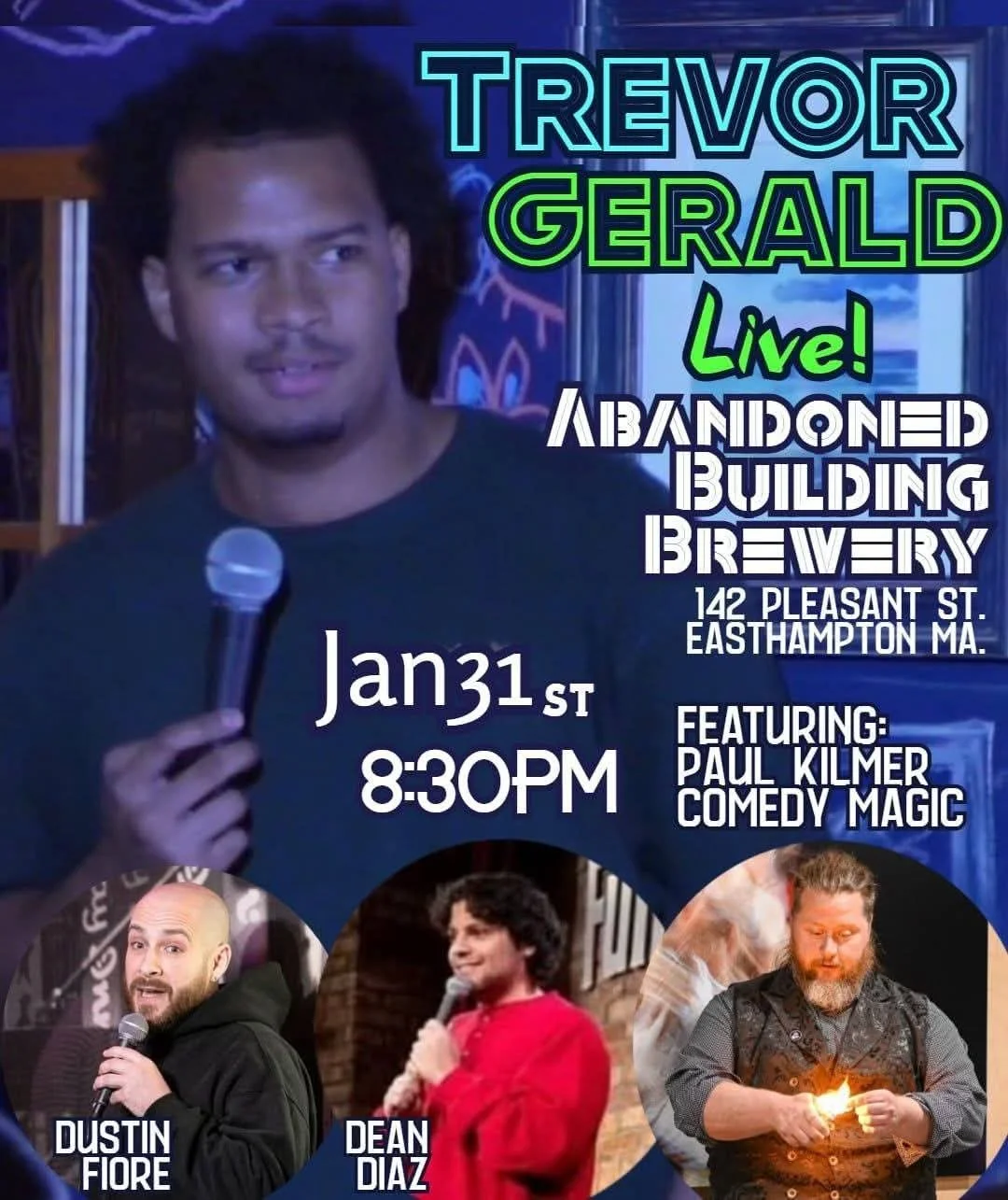 Western Mass Comedy Presents Trevor Gerold