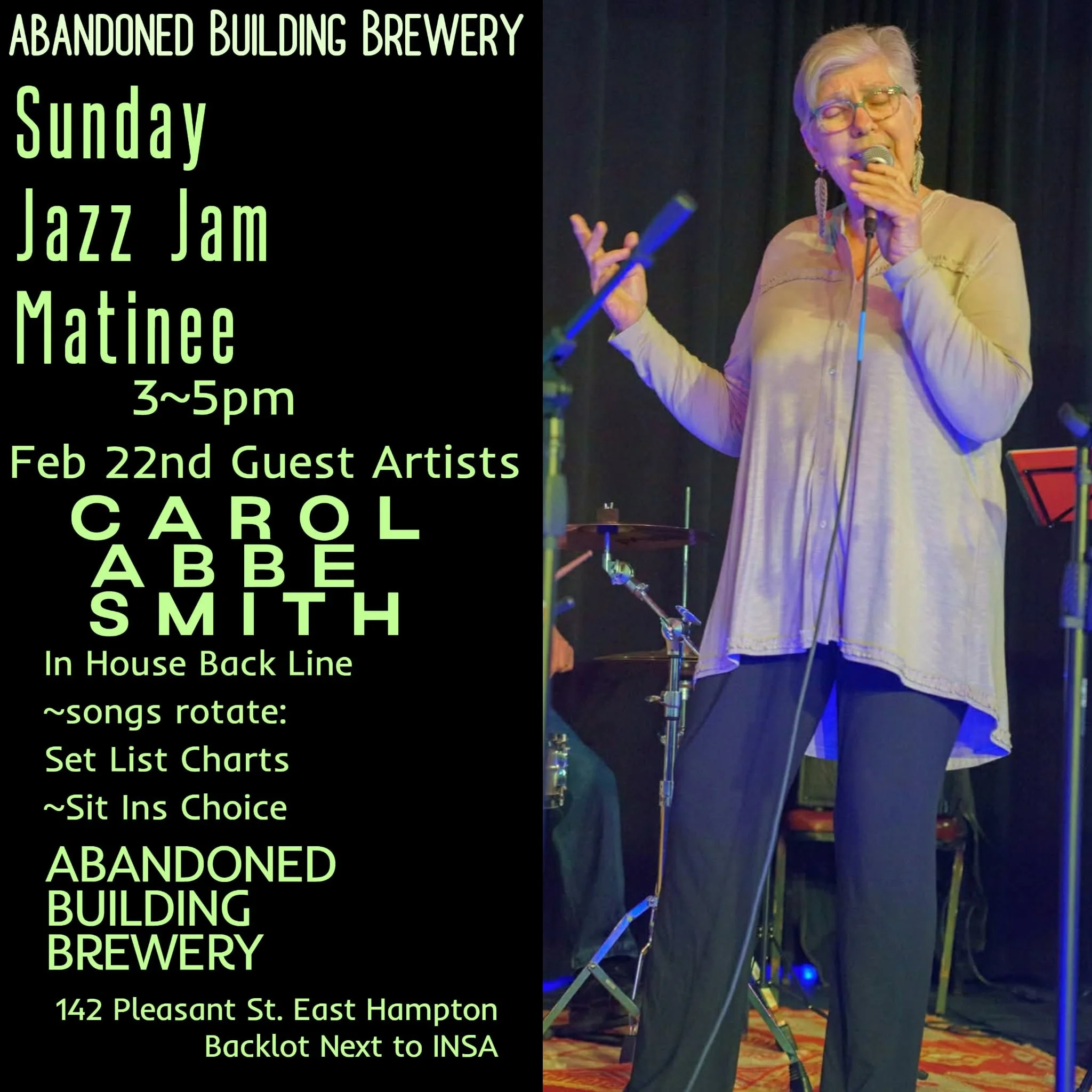 Live Music - Sunday Jazz Jam Matinee