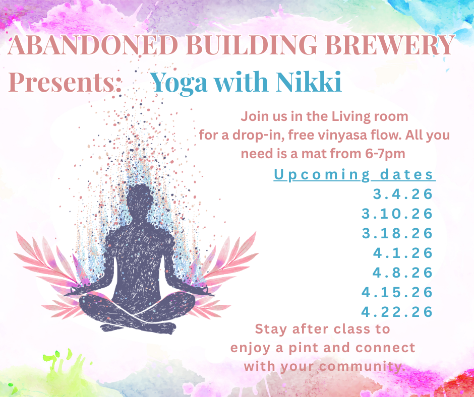 Yoga with Nikki on Wednesdays