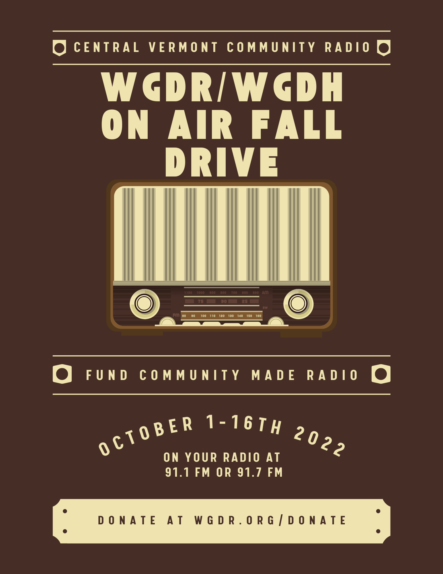 The Fall On Air Drive starts today!