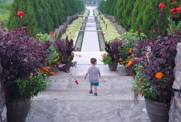 Holiday Lights at Untermyer Gardens and Washington Irwing Sunnyside