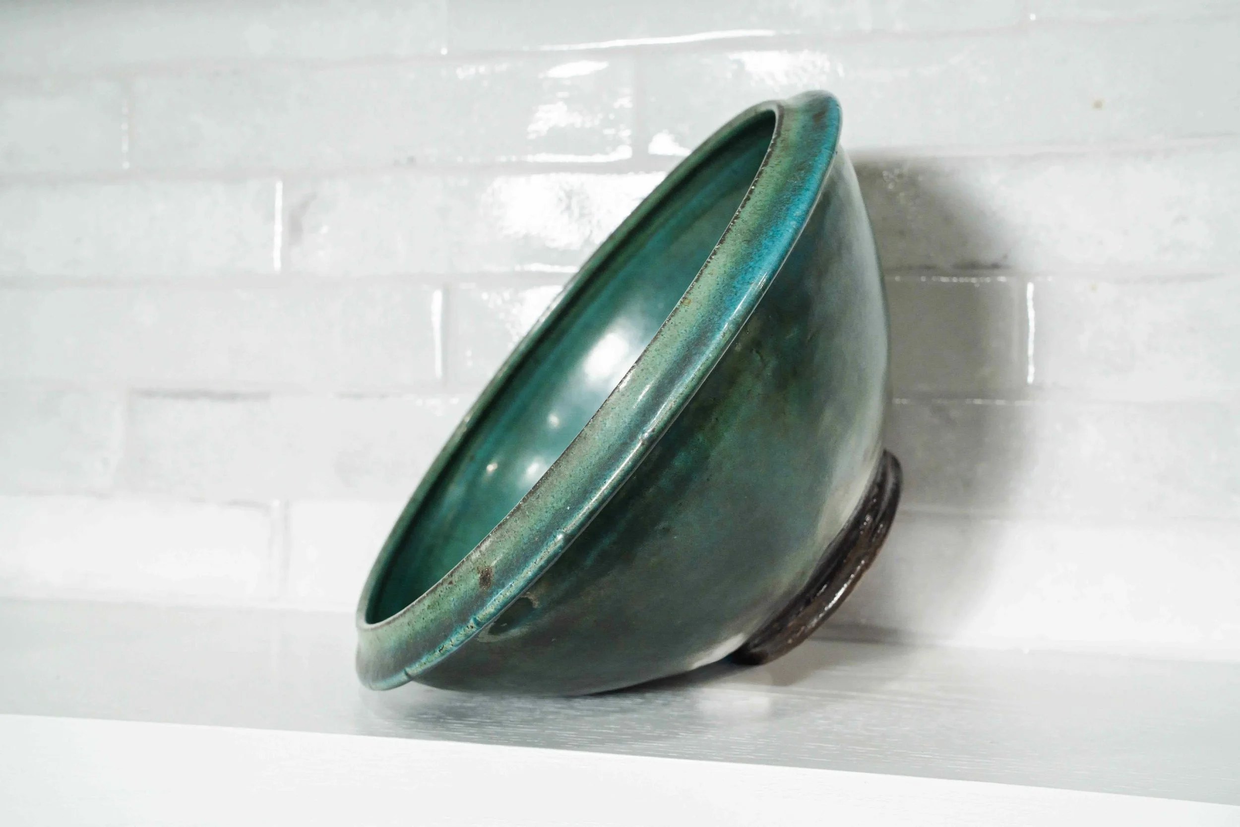 Rustic green ceramic bowl.jpg