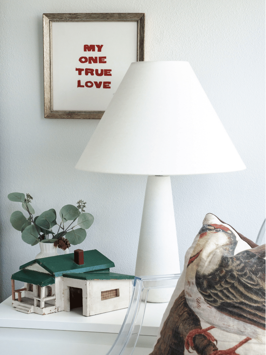 Handmade Folk Art Bungalow Model